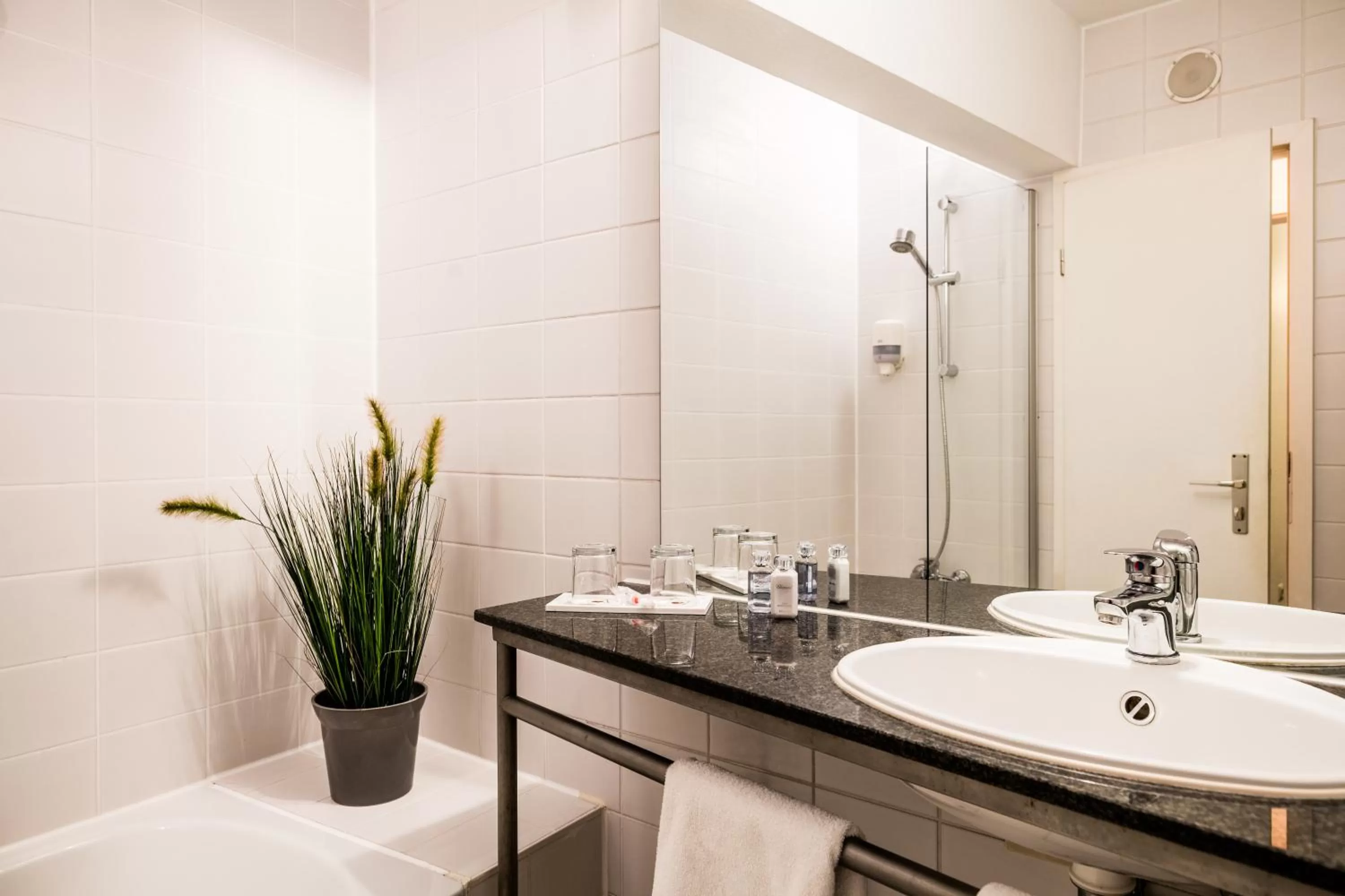 Bathroom in hogh Hotel Heilbronn