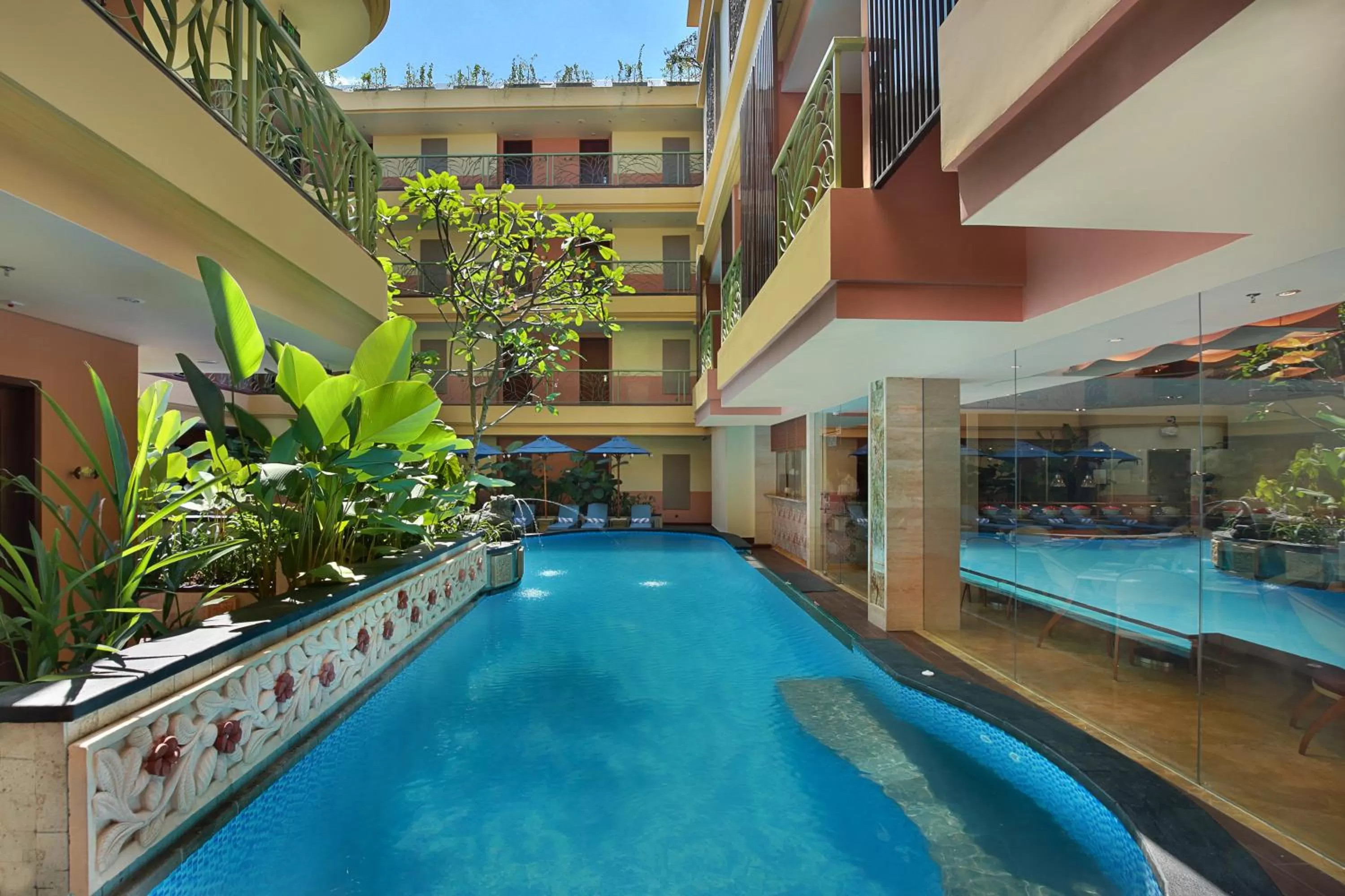 Swimming pool in SenS Hotel and Spa