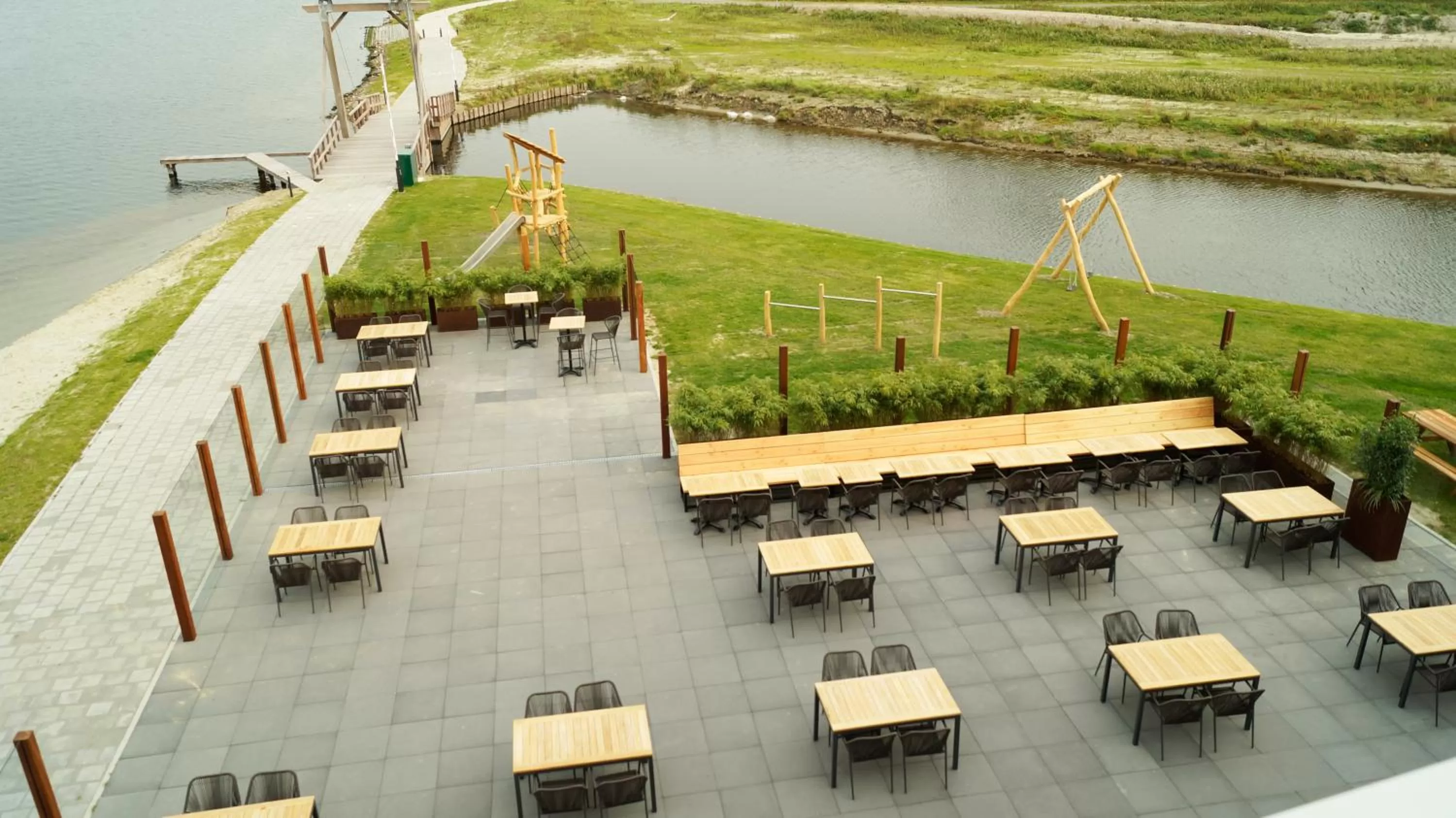 Balcony/Terrace in Fletcher Hotel-Restaurant Het Veerse Meer