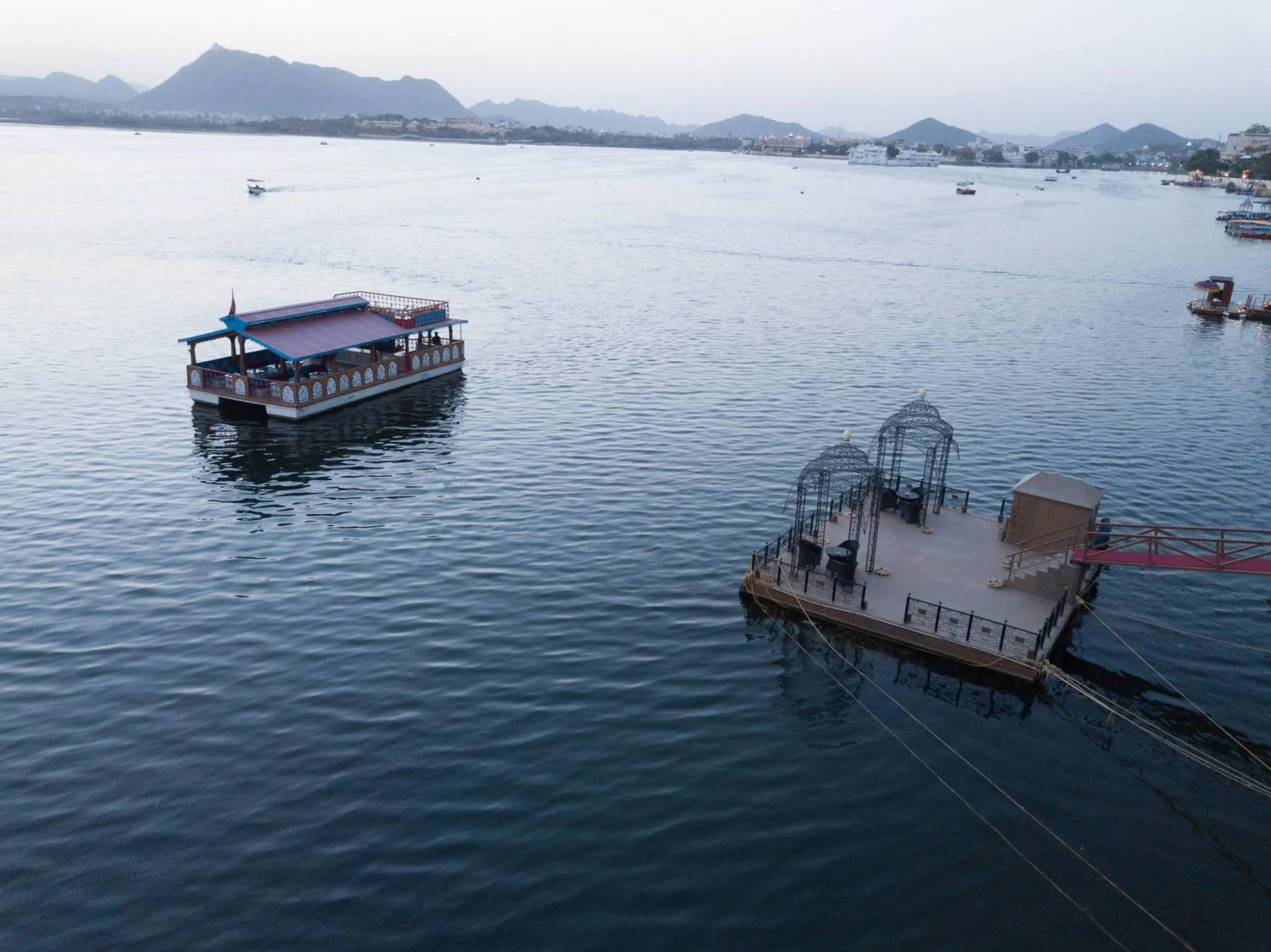 Lake view in Hotel Udai Kothi