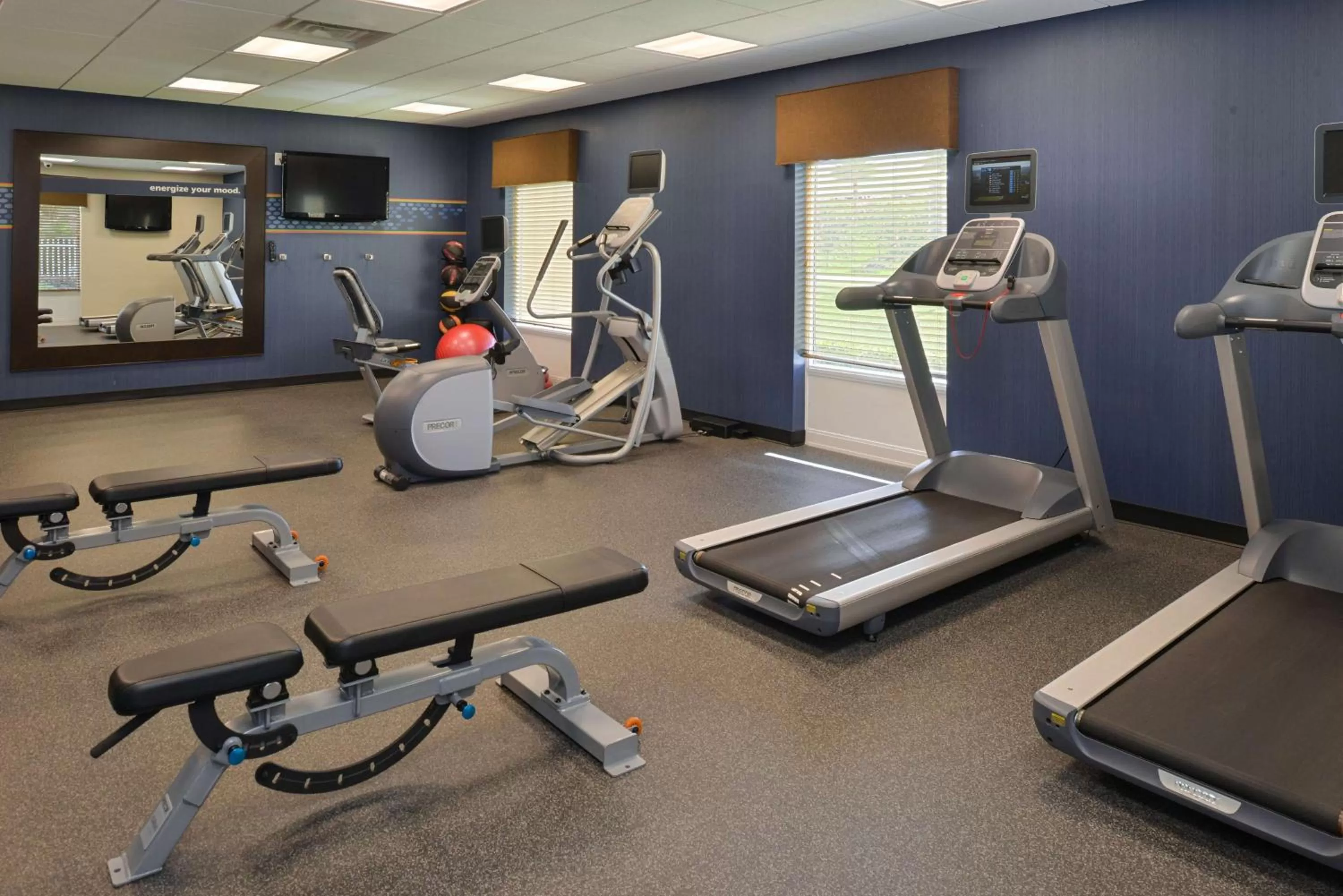 Fitness centre/facilities in Hampton Inn & Suites - Ocala