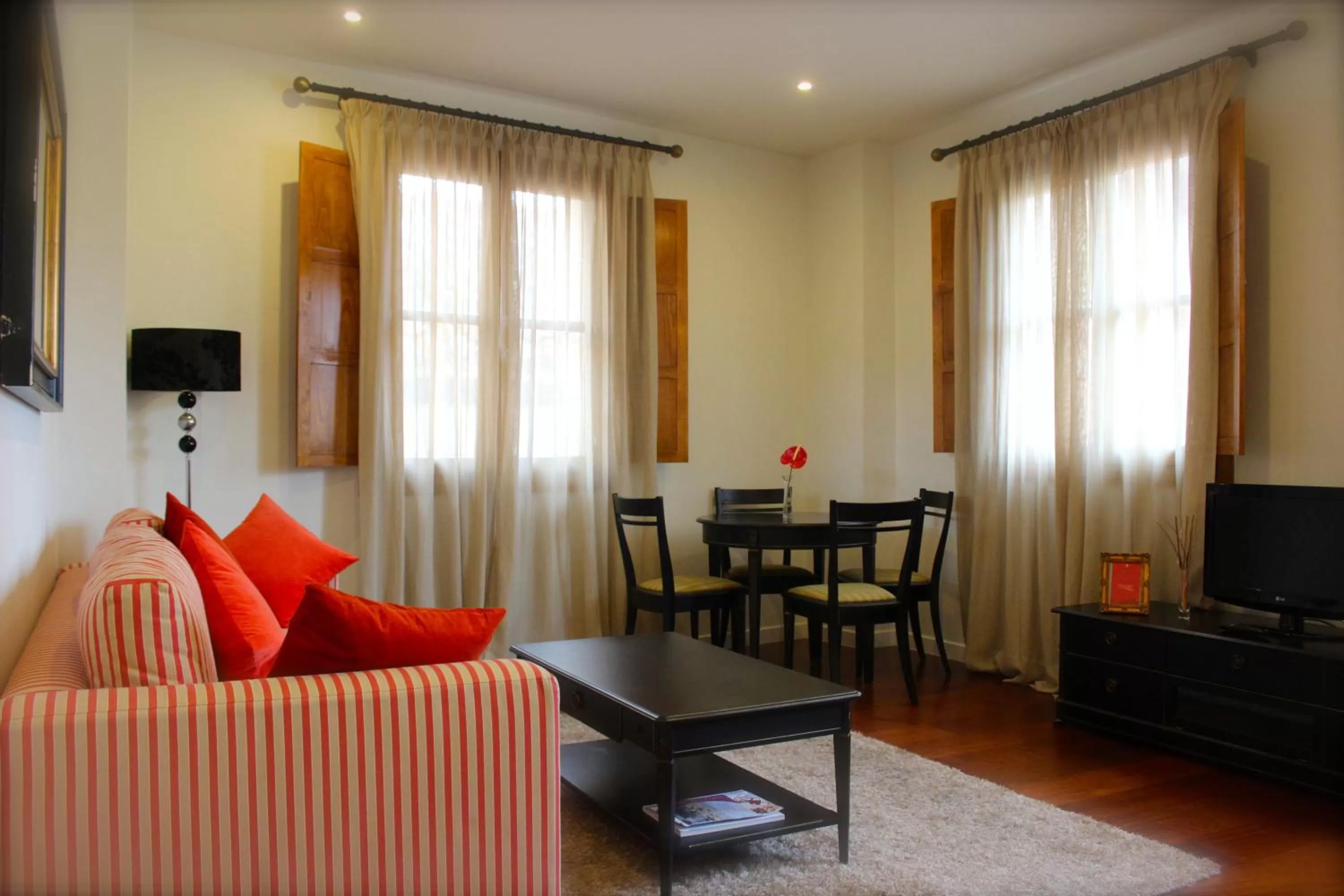 Living room in Casa Urbana Suites