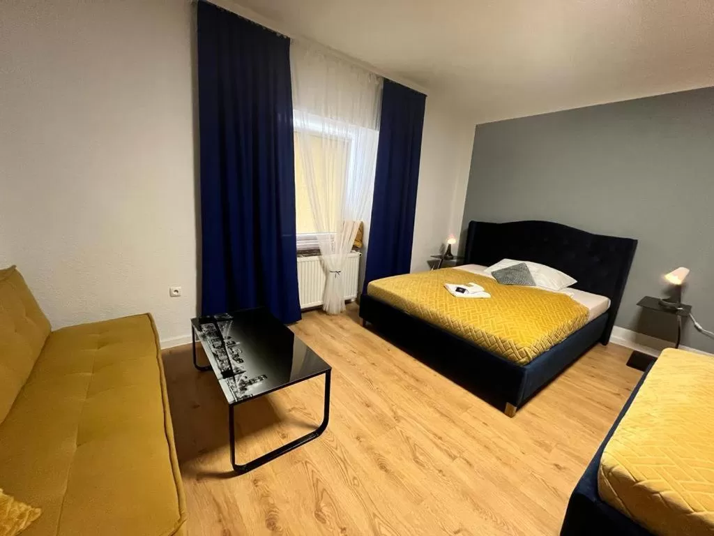 Photo of the whole room, Bed in Great Polonia Strzegom City Center