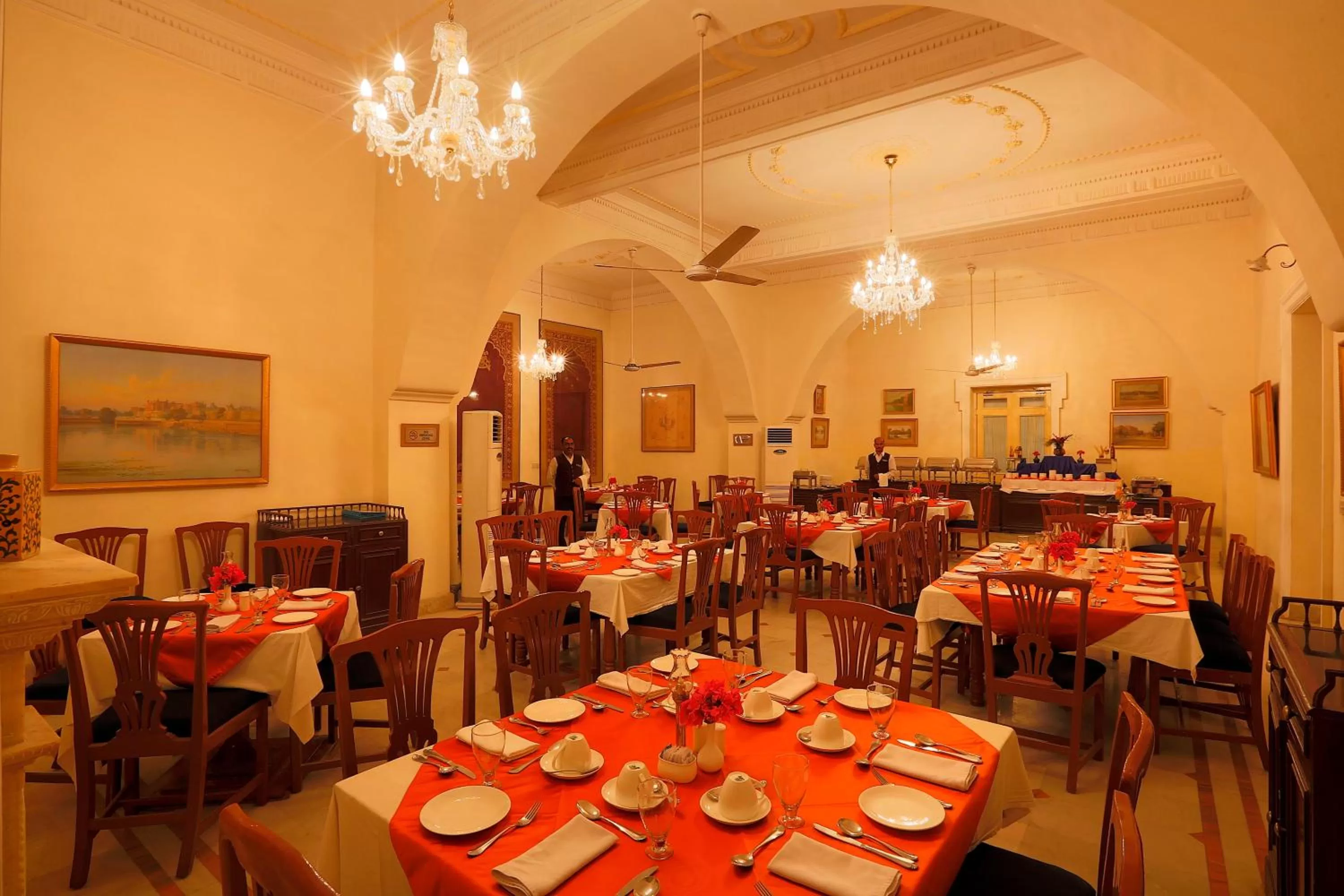Lounge or bar in The Lallgarh Palace - A Heritage Hotel