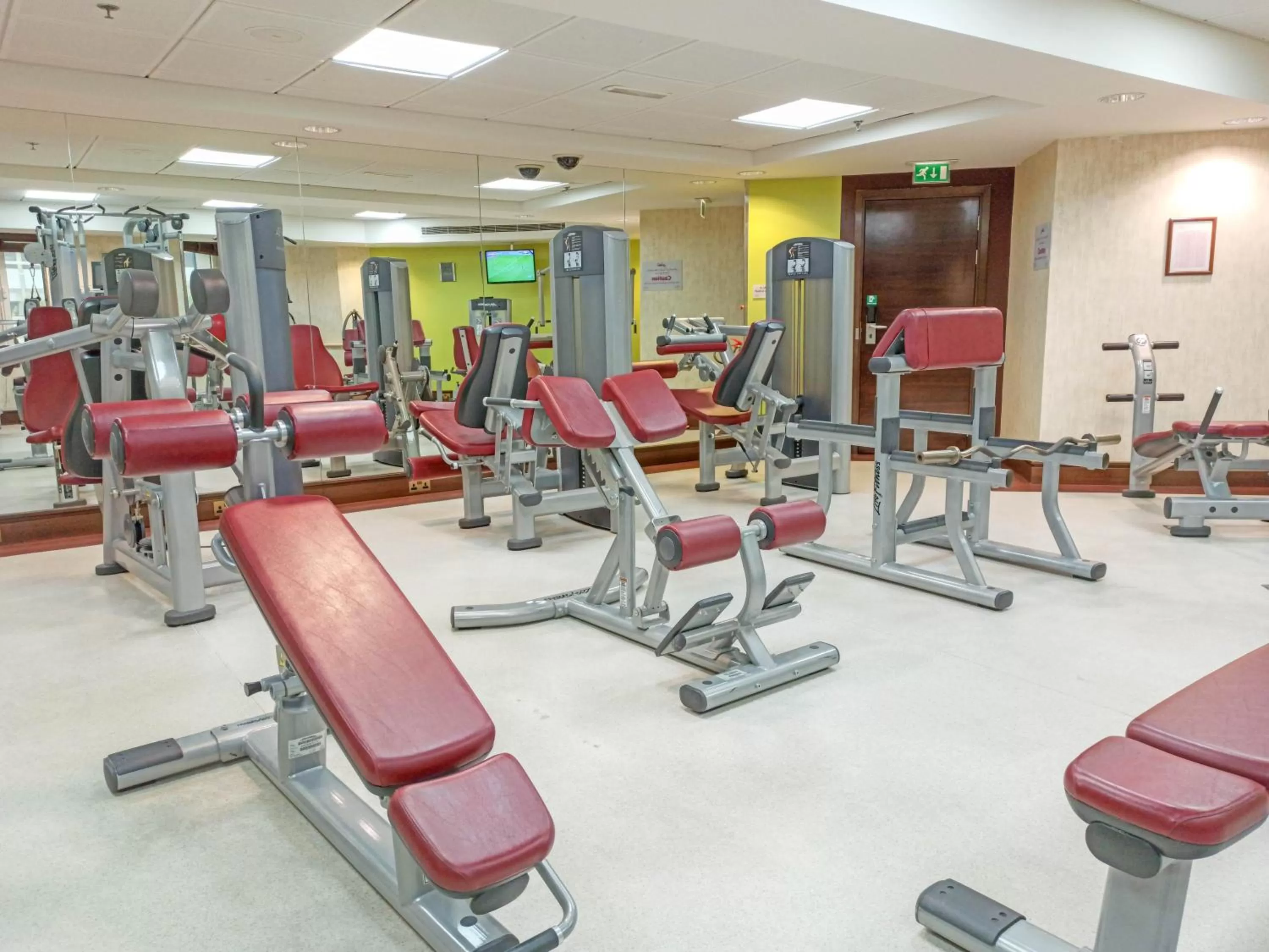 Fitness centre/facilities in Crowne Plaza Dubai Deira by IHG