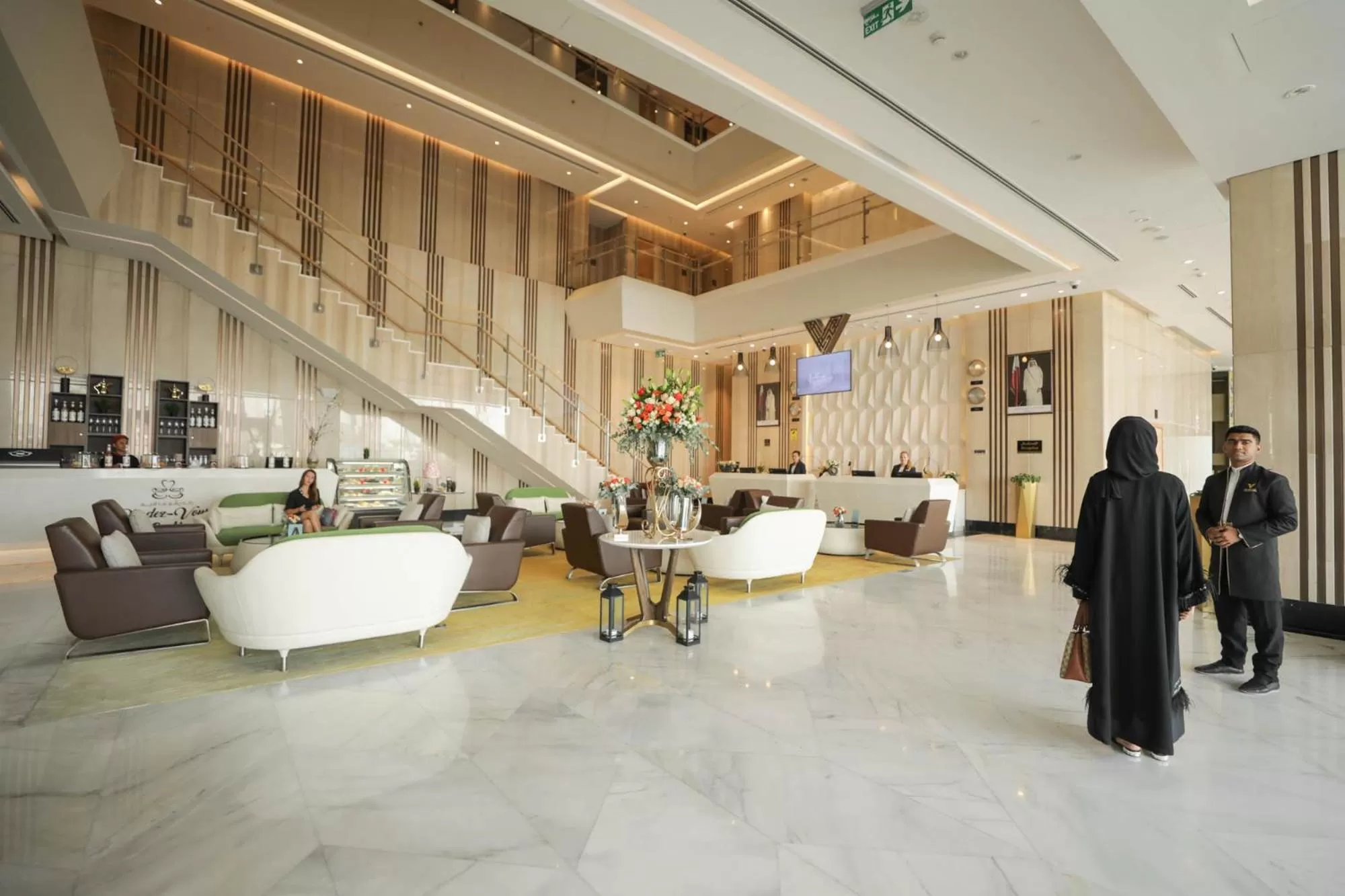 Lobby or reception in VIP Hotel Doha Qatar