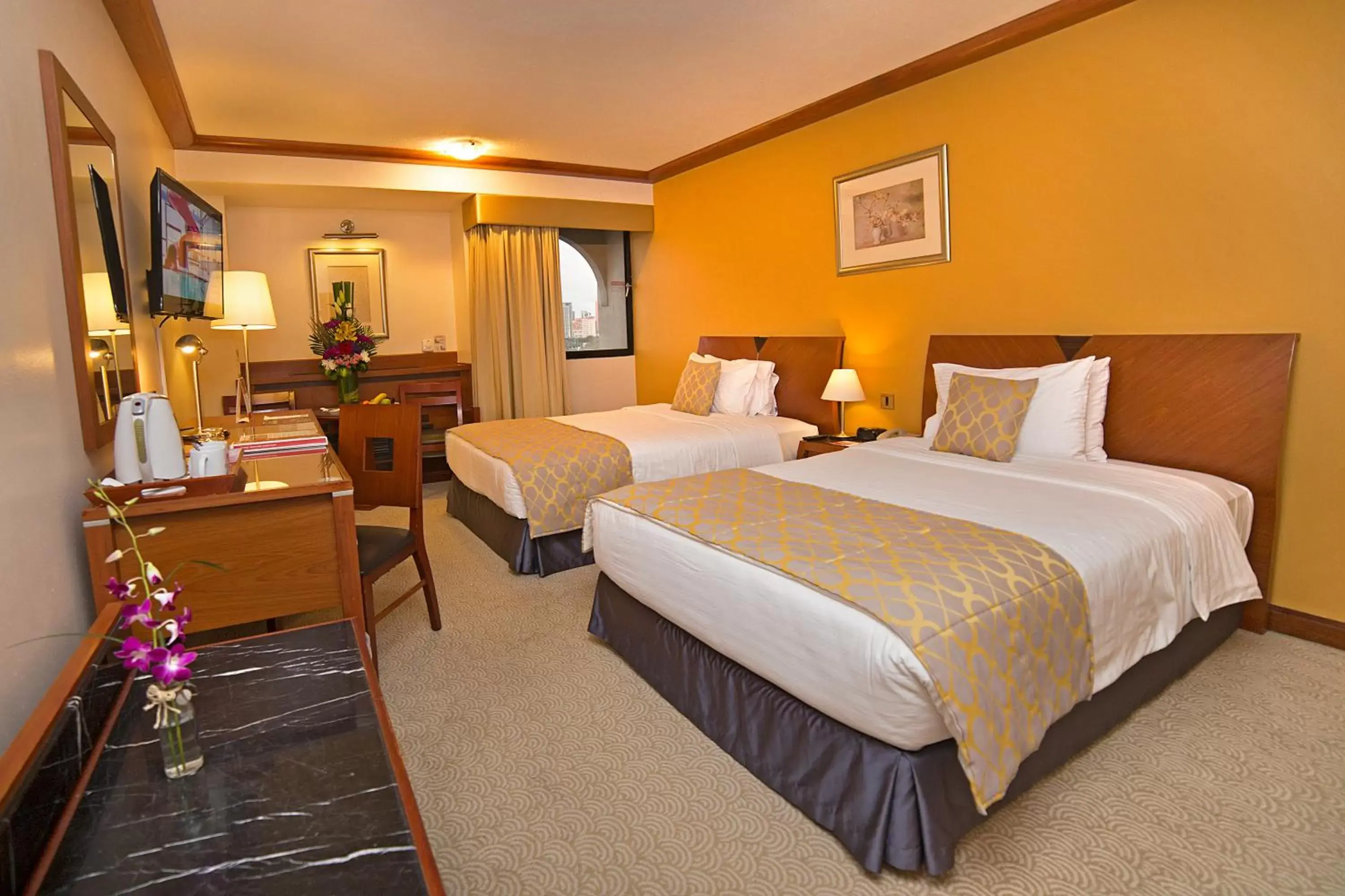 Deluxe Twin Room - Smoking in Ramada by Wyndham Bahrain Deluxe Twin Room - Smoking in Ramada by Wyndham Bahrain