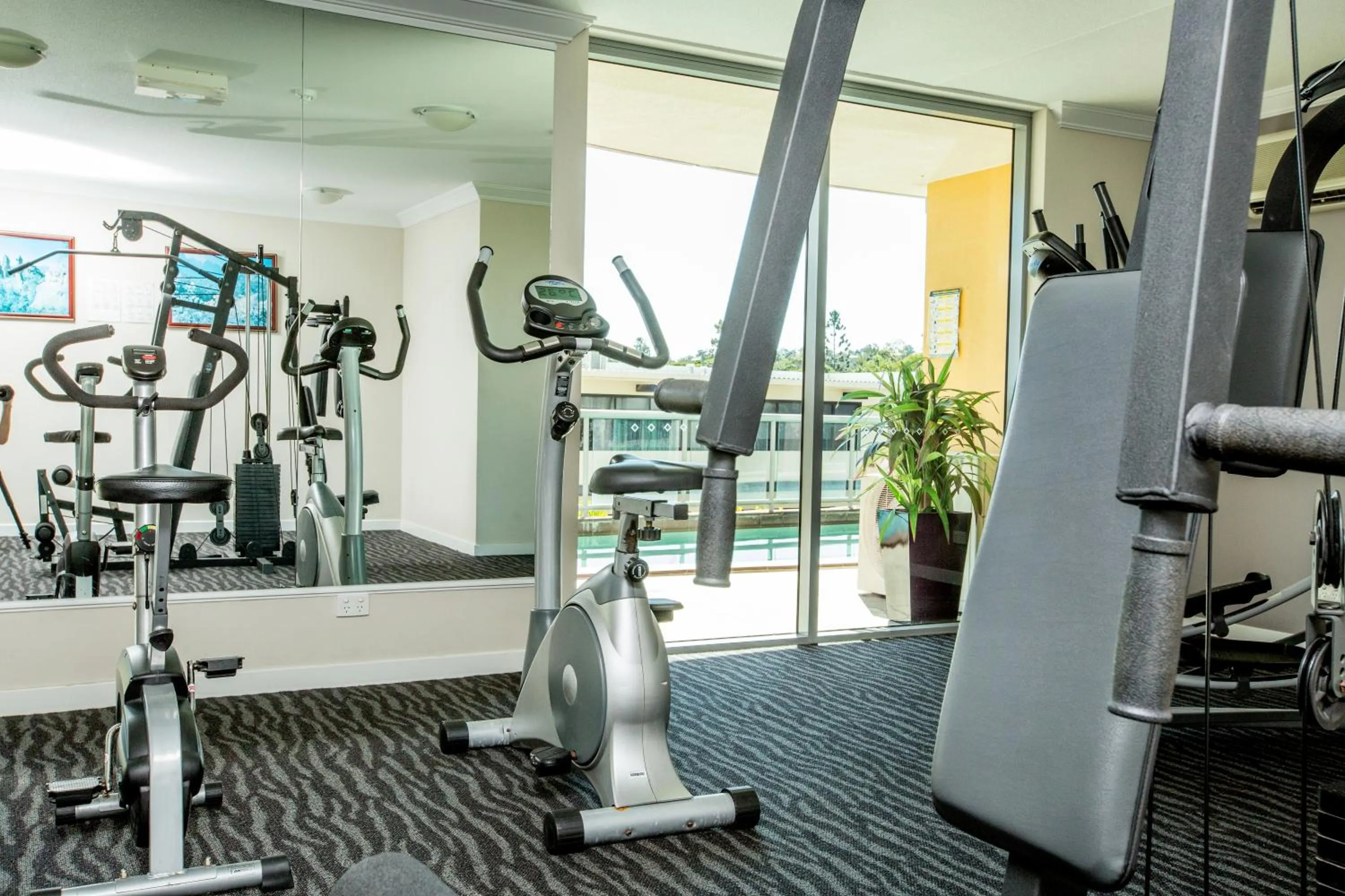 Fitness centre/facilities in Hotel Gloria