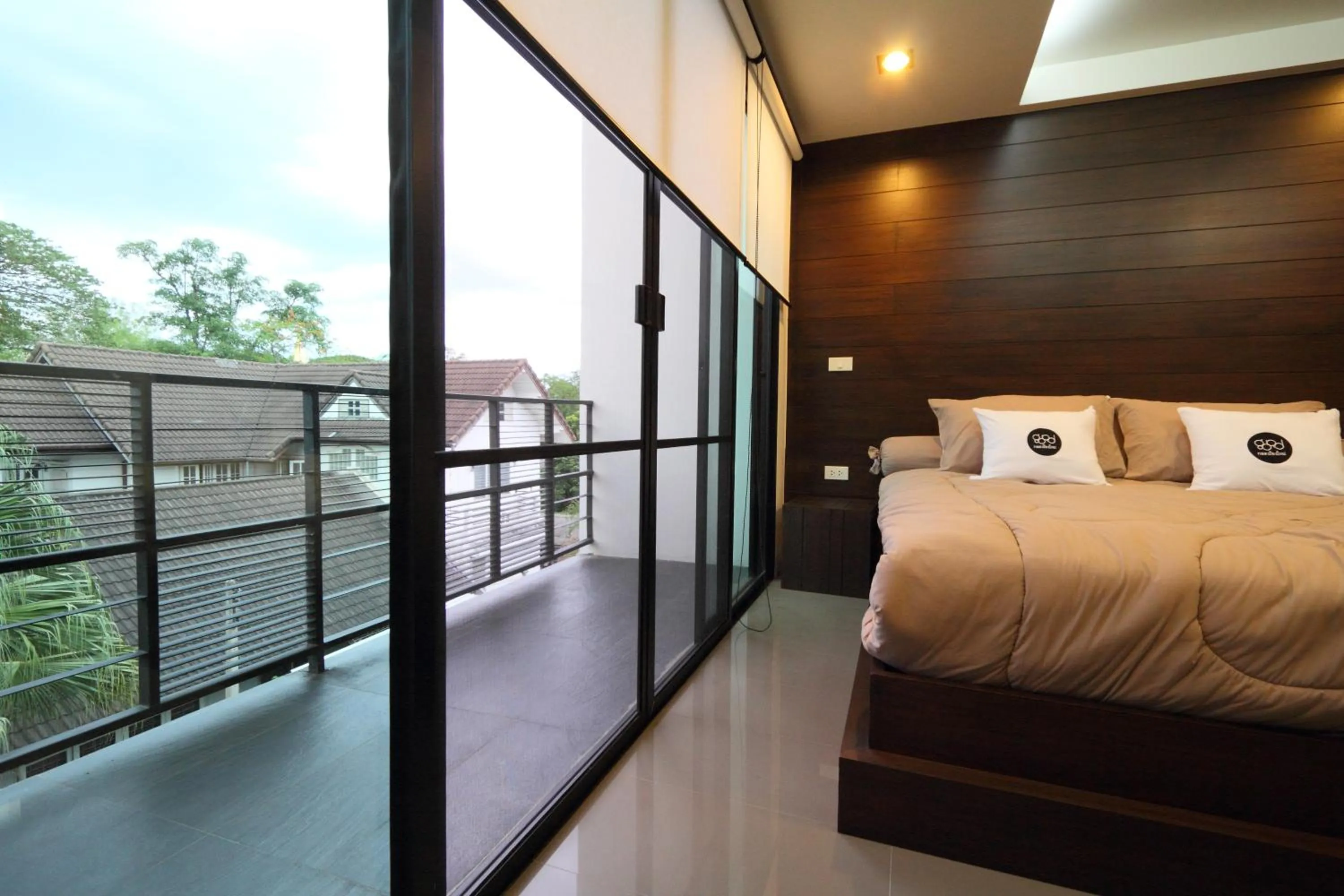 Property building, Bed in Gord ChiangMai Hotel