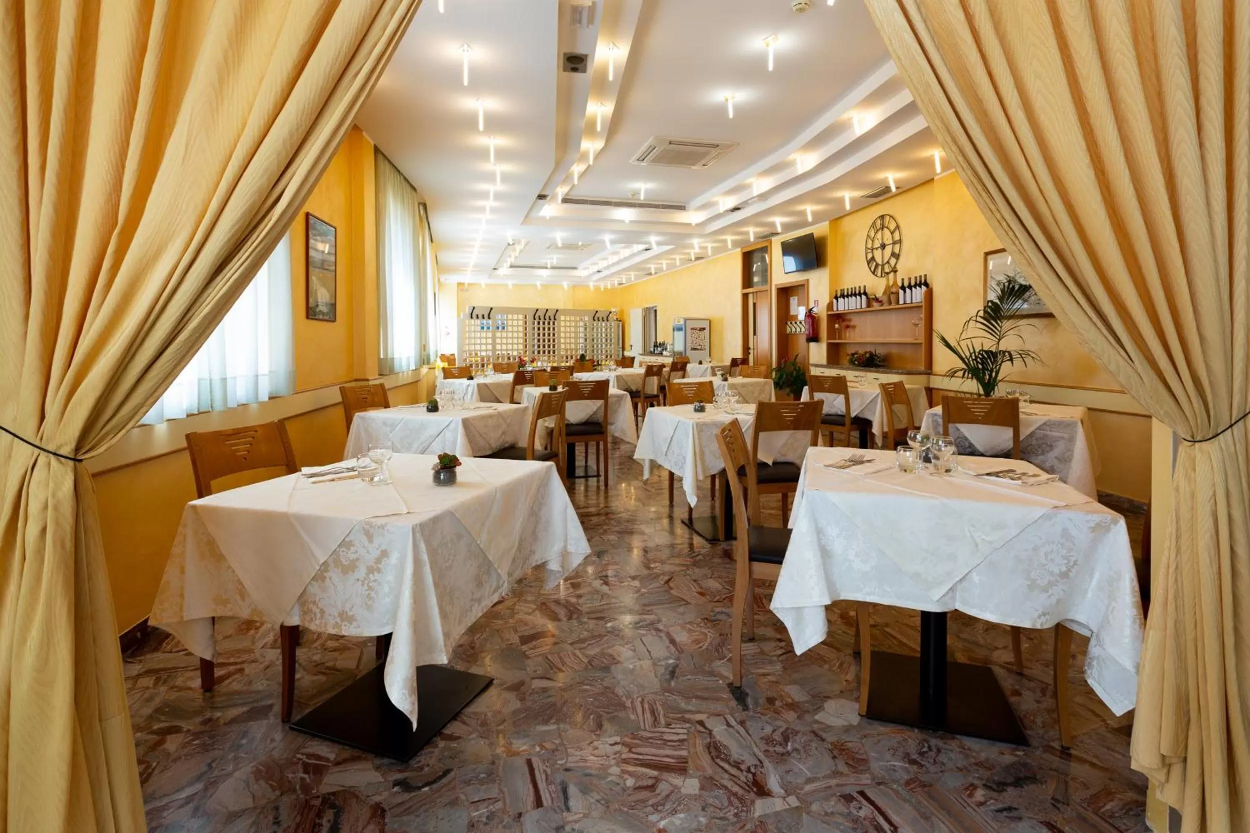 Dining area in Hotel Belvedere