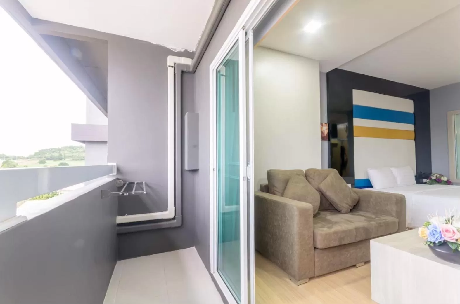 Balcony/Terrace in Eastpana Hotel - SHA Extra Plus