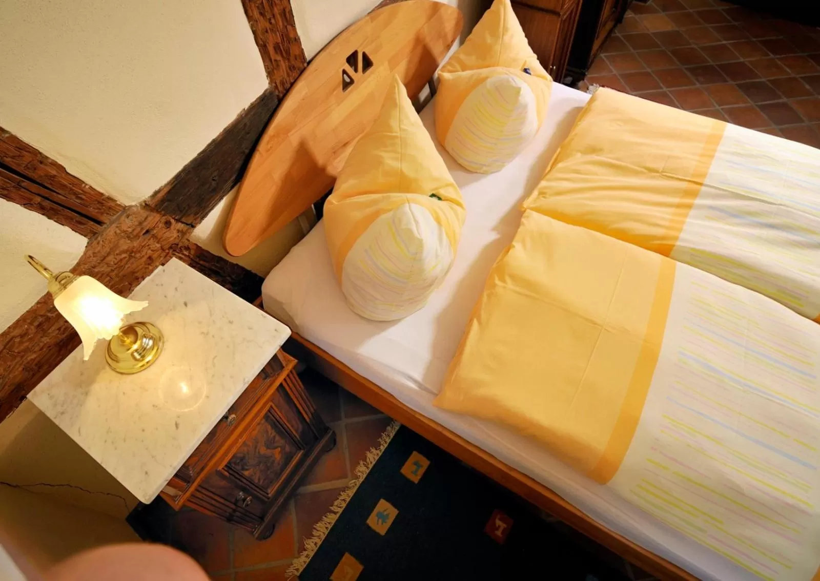 Bed in Matsch - Plauens älteste Gastwirtschaft