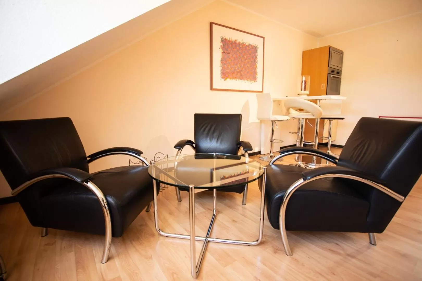 Living room in Hotel Am Sportpark