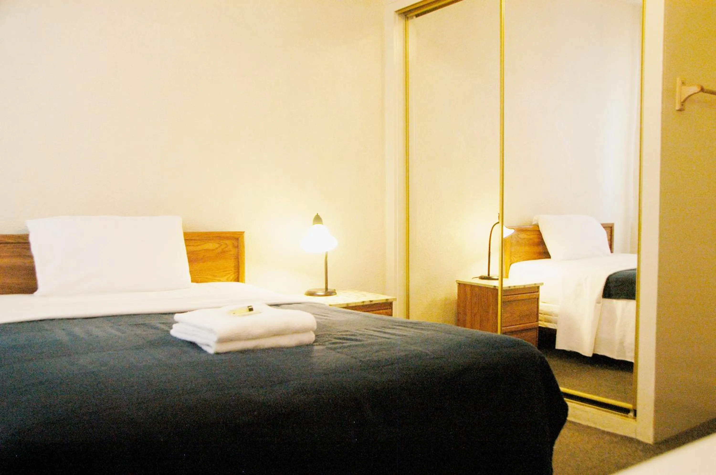 Bedroom in Little Tokyo Hotel