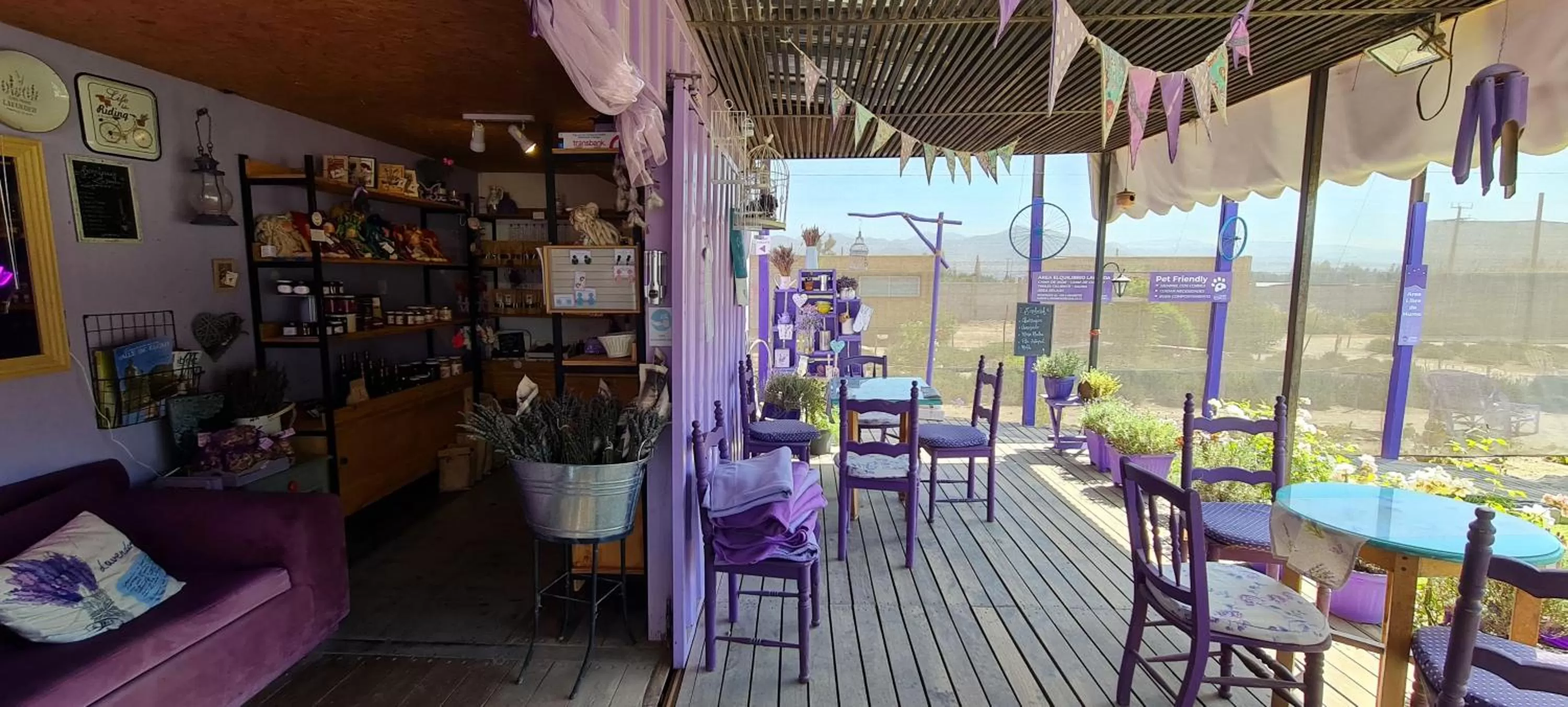 Restaurant/Places to Eat in Lavanda del Valle