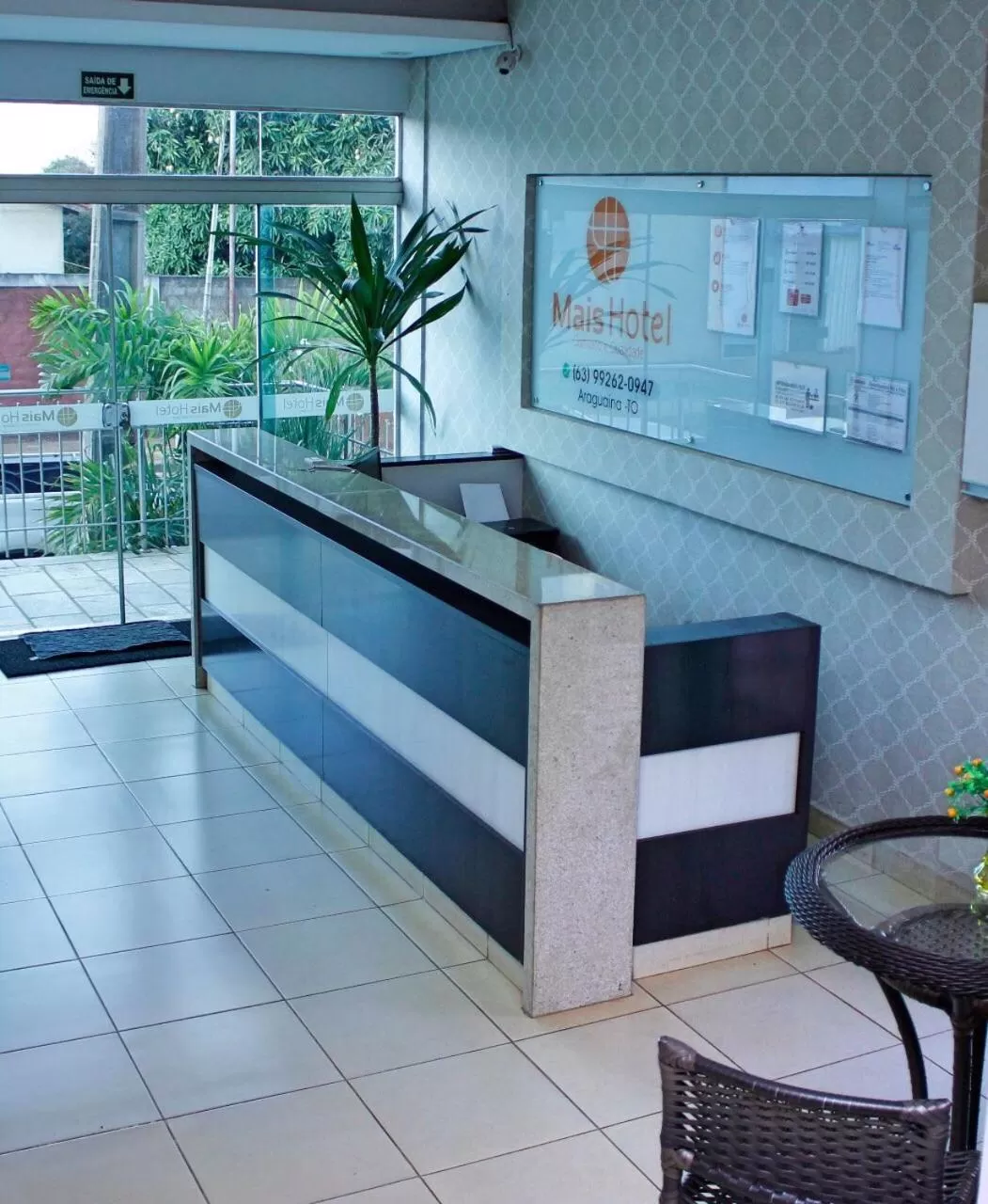 Lobby or reception in Mais Hotel