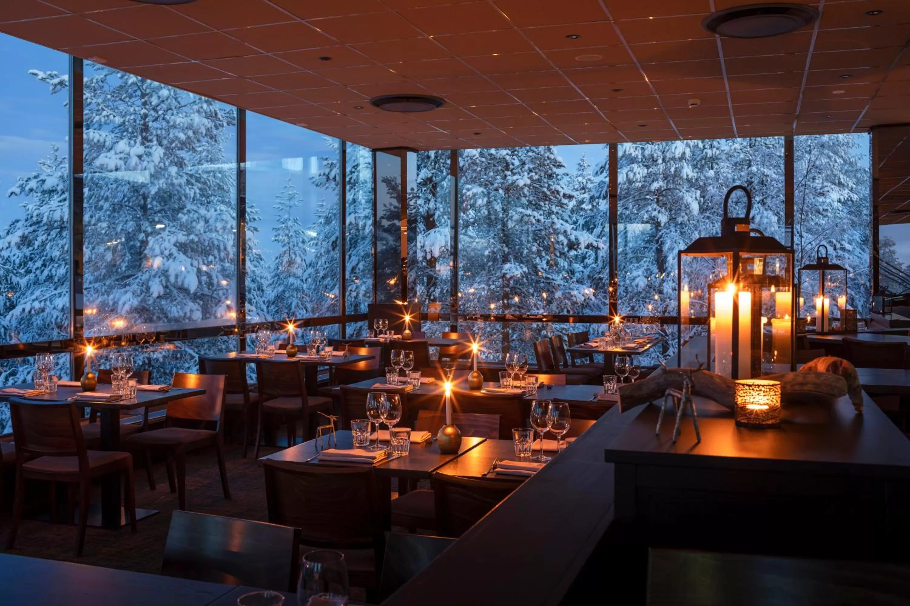 Restaurant/places to eat in Lapland Hotels Sky Ounasvaara