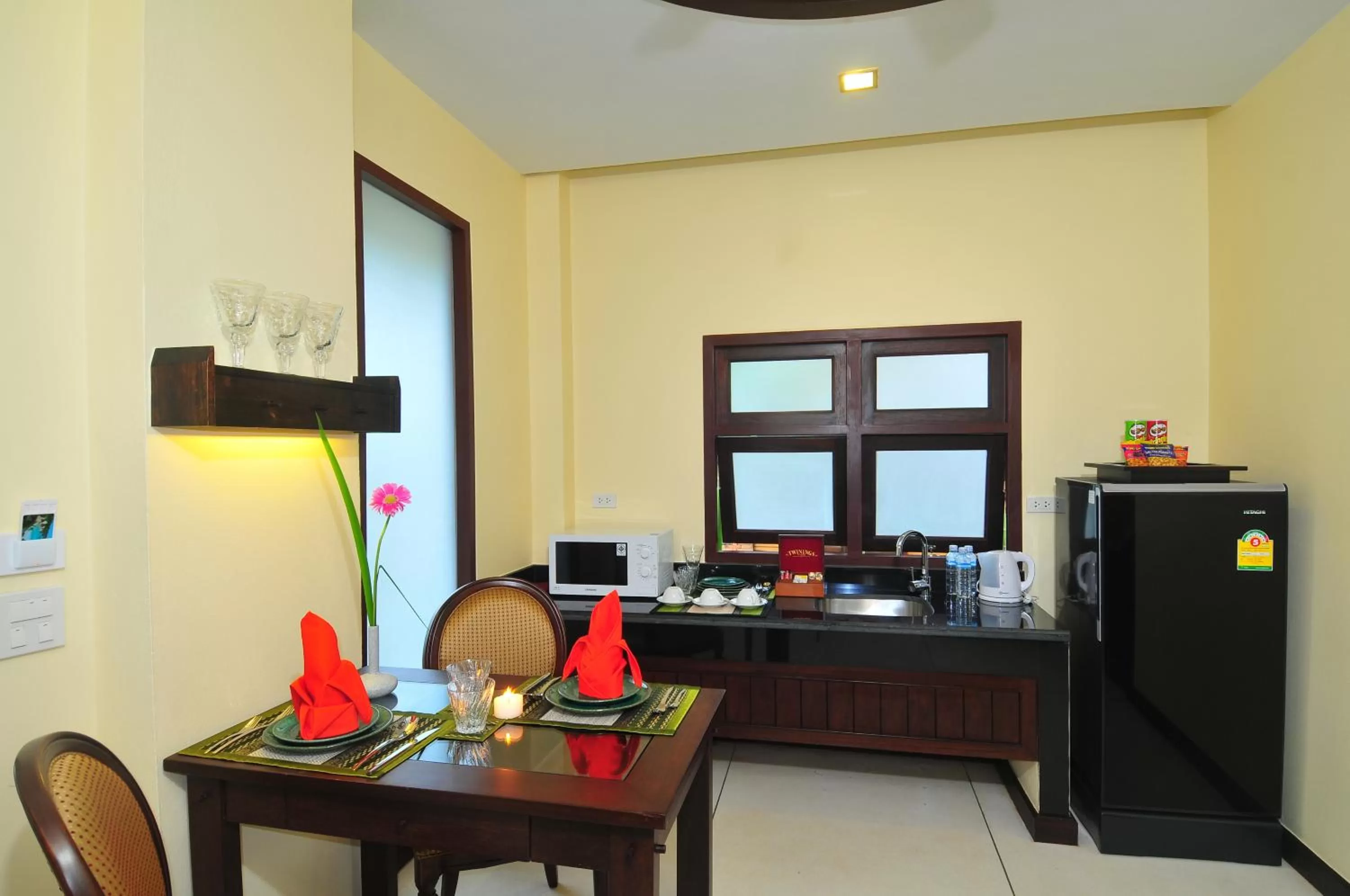 Kitchen or kitchenette in Aonang Phu Pi Maan Resort & Spa