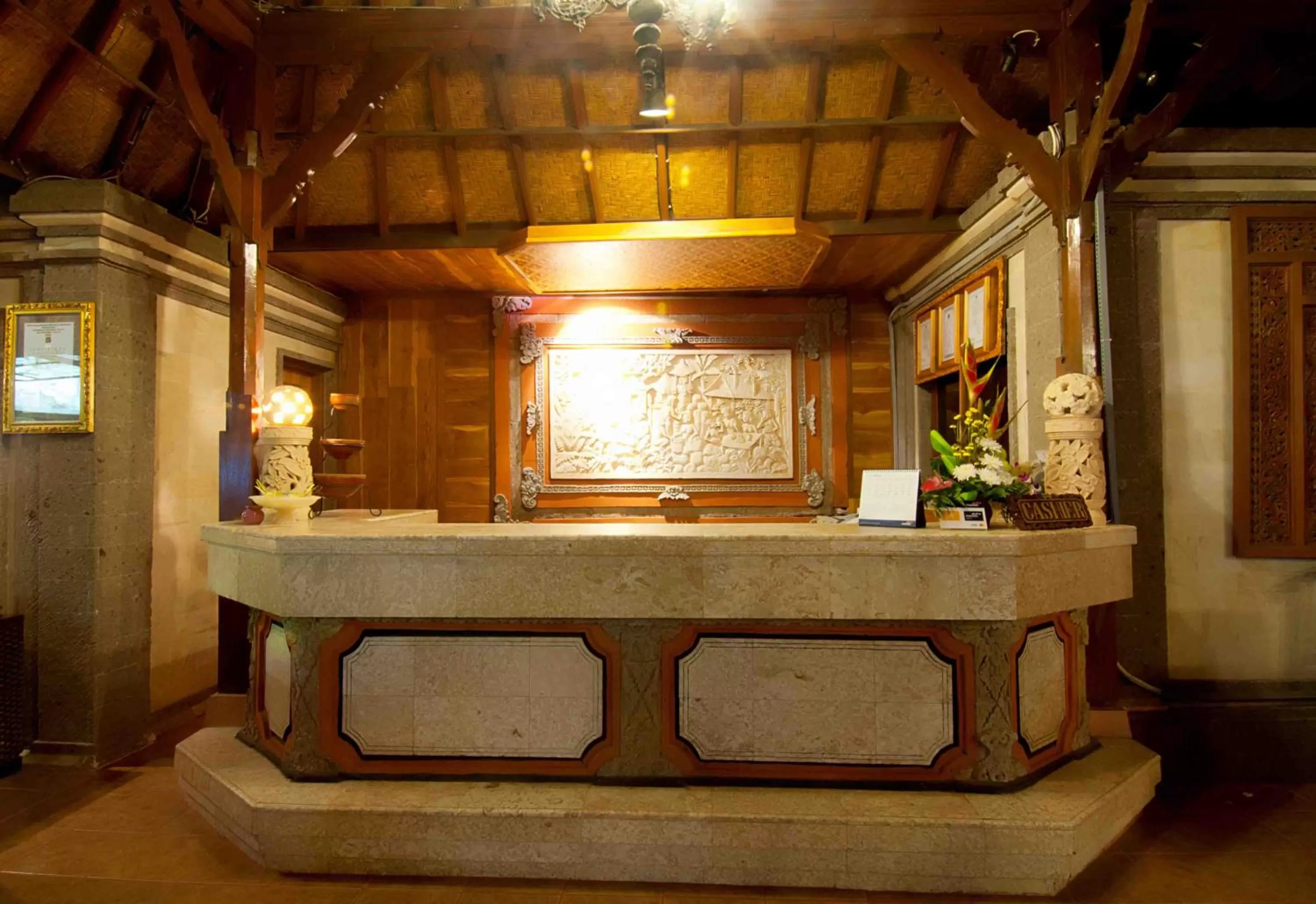 Lobby or reception in Kusnadi Hotel