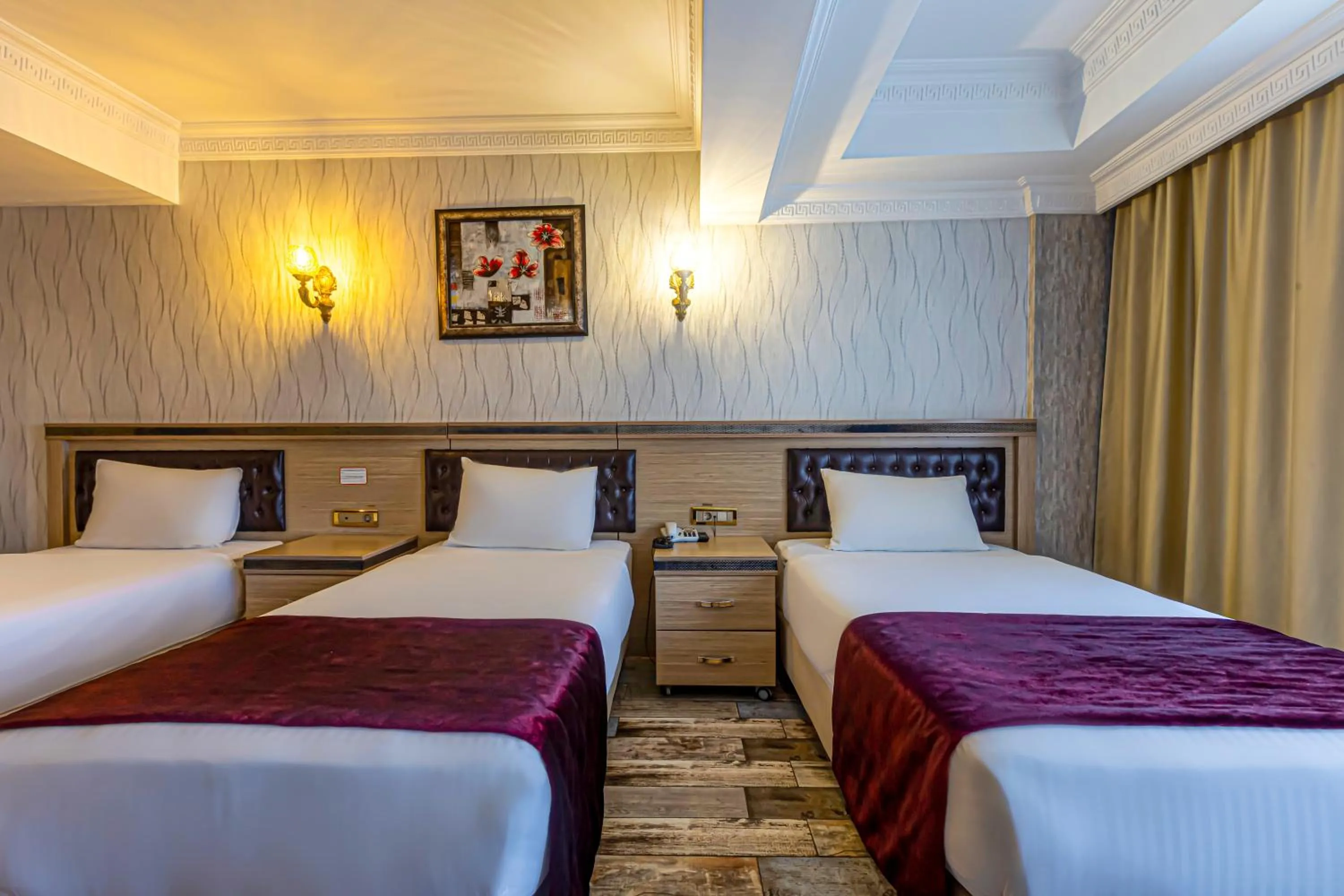 Bed in Marmaray Hotel