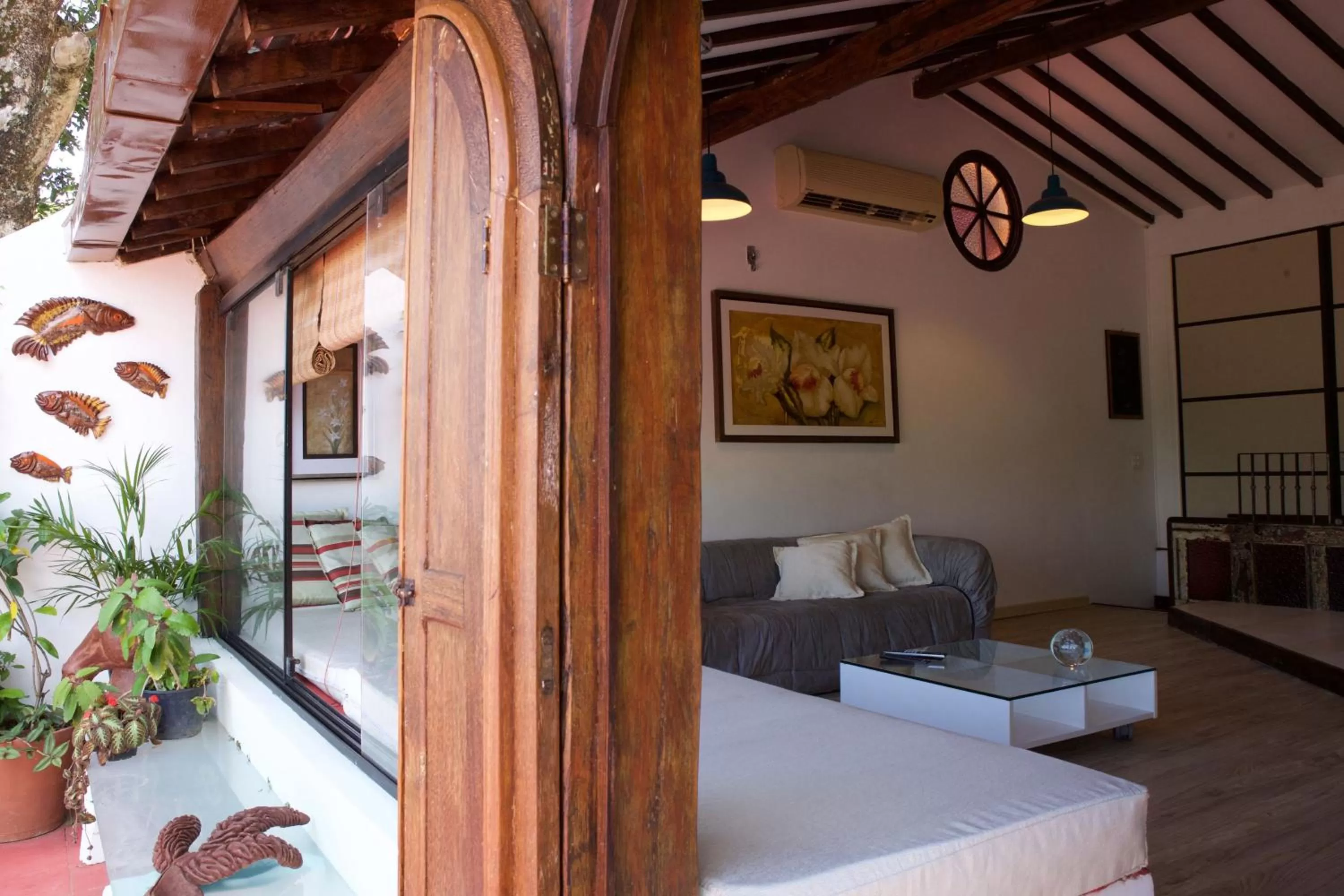 Bedroom, Bed in Pousada Irradiante