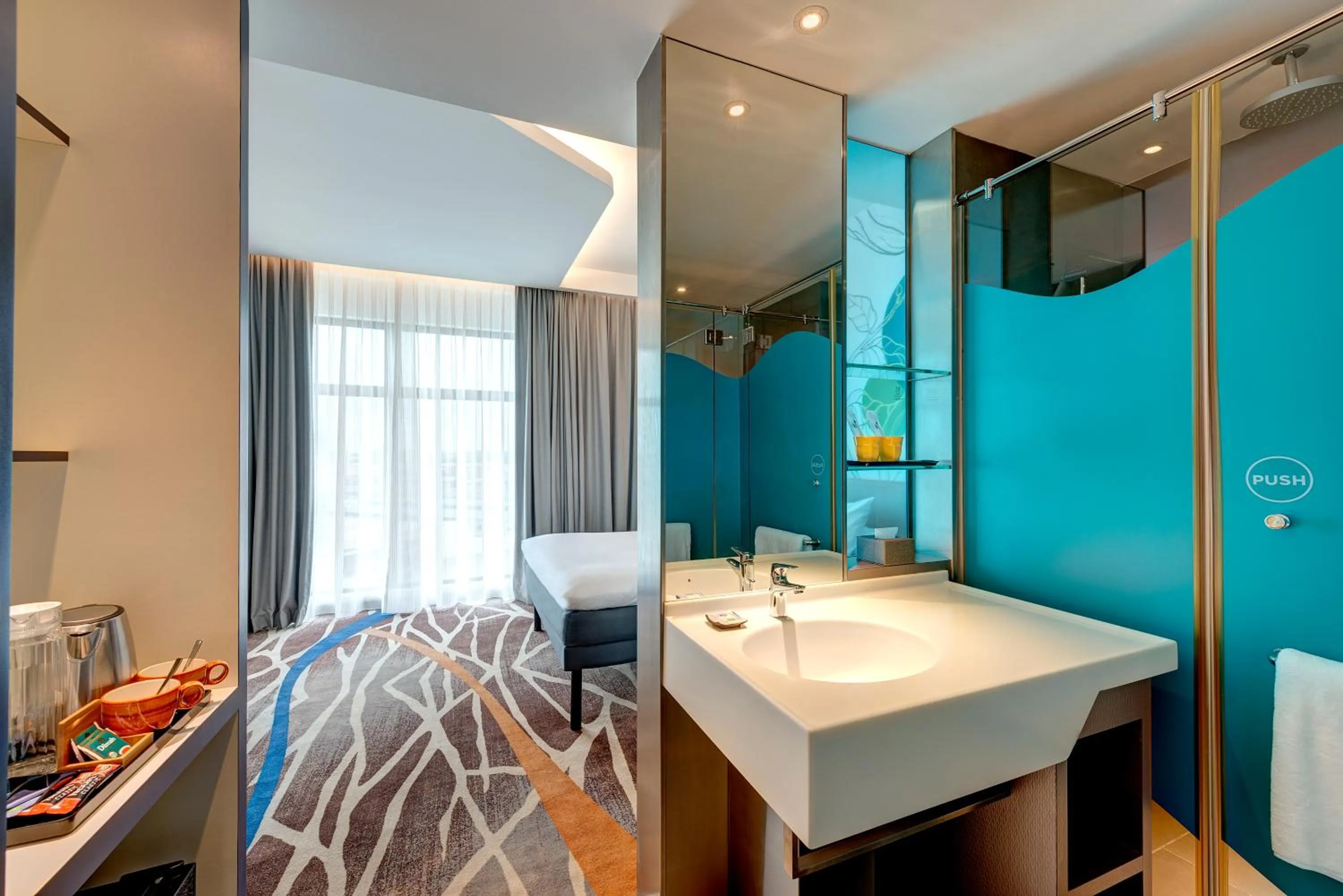 Bathroom in ibis Styles Johor Iskandar Puteri