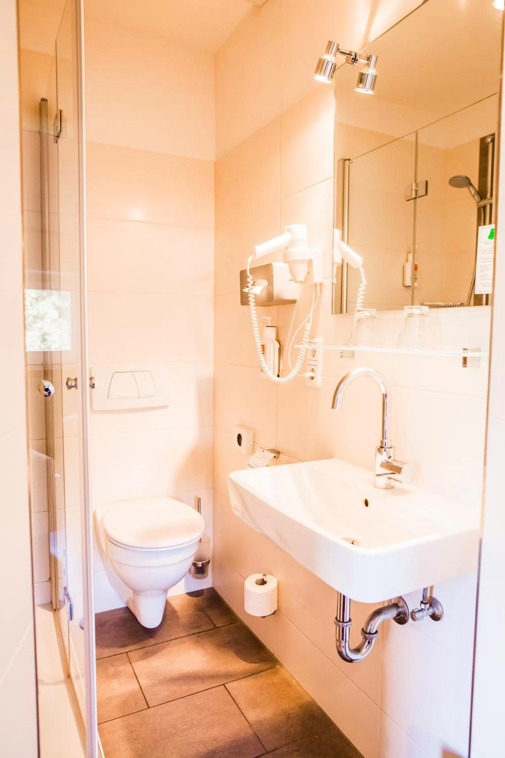 Toilet in Hotel Martinihof