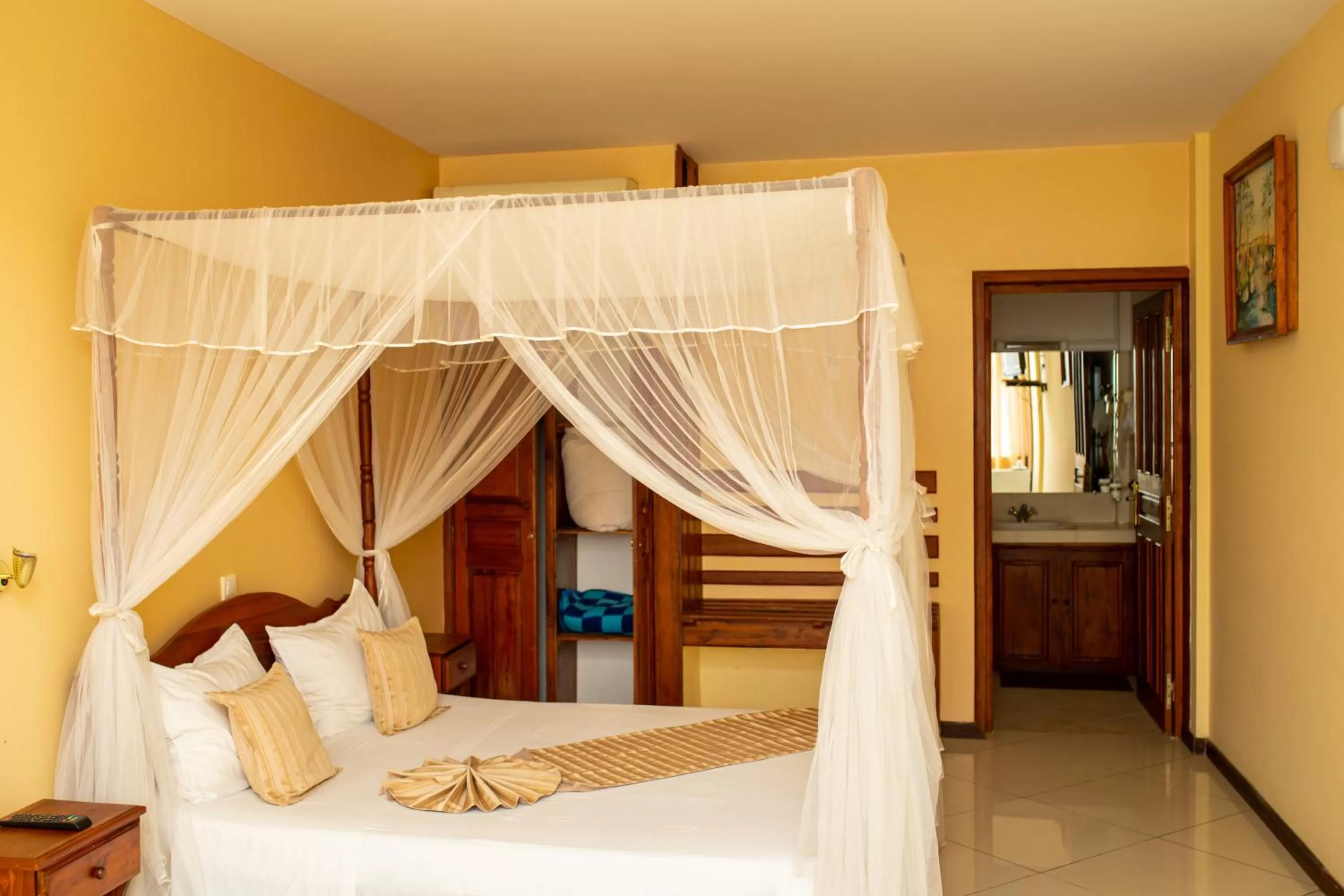 Bed in Amazone Hotel Tulear
