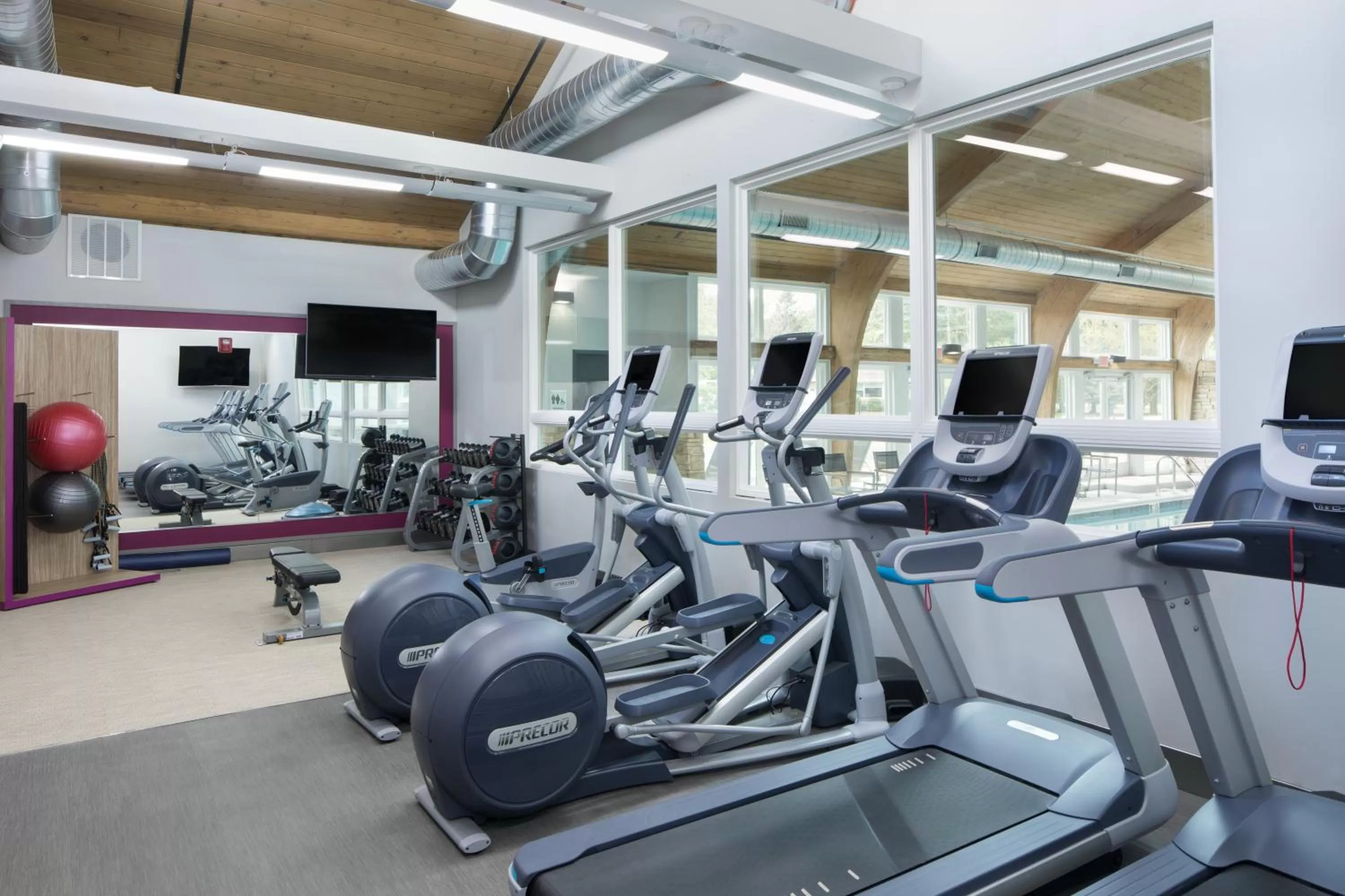 Fitness centre/facilities in Crowne Plaza Chicago SW - Burr Ridge by IHG