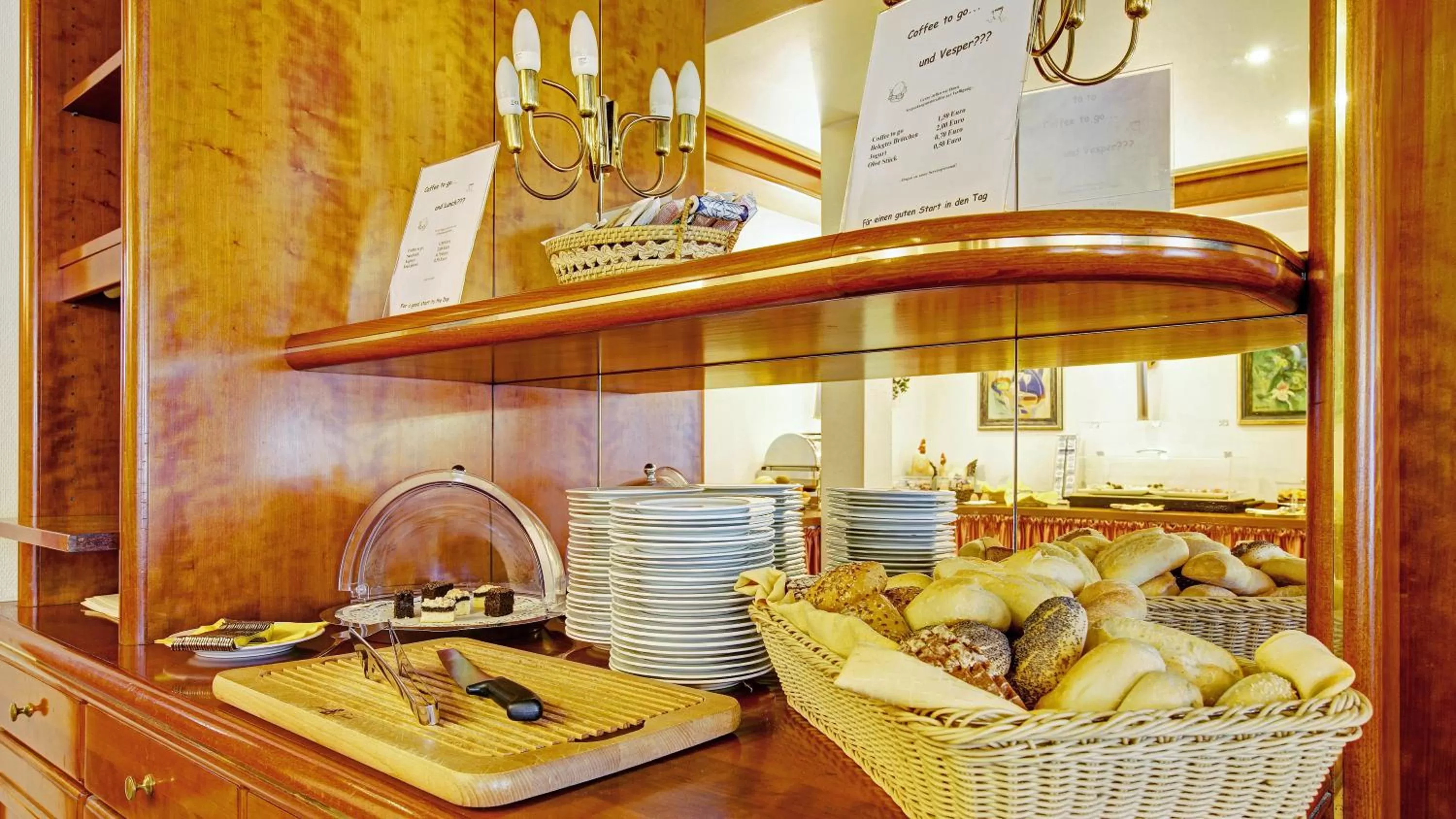 Food and drinks in Hotel am Schelztor