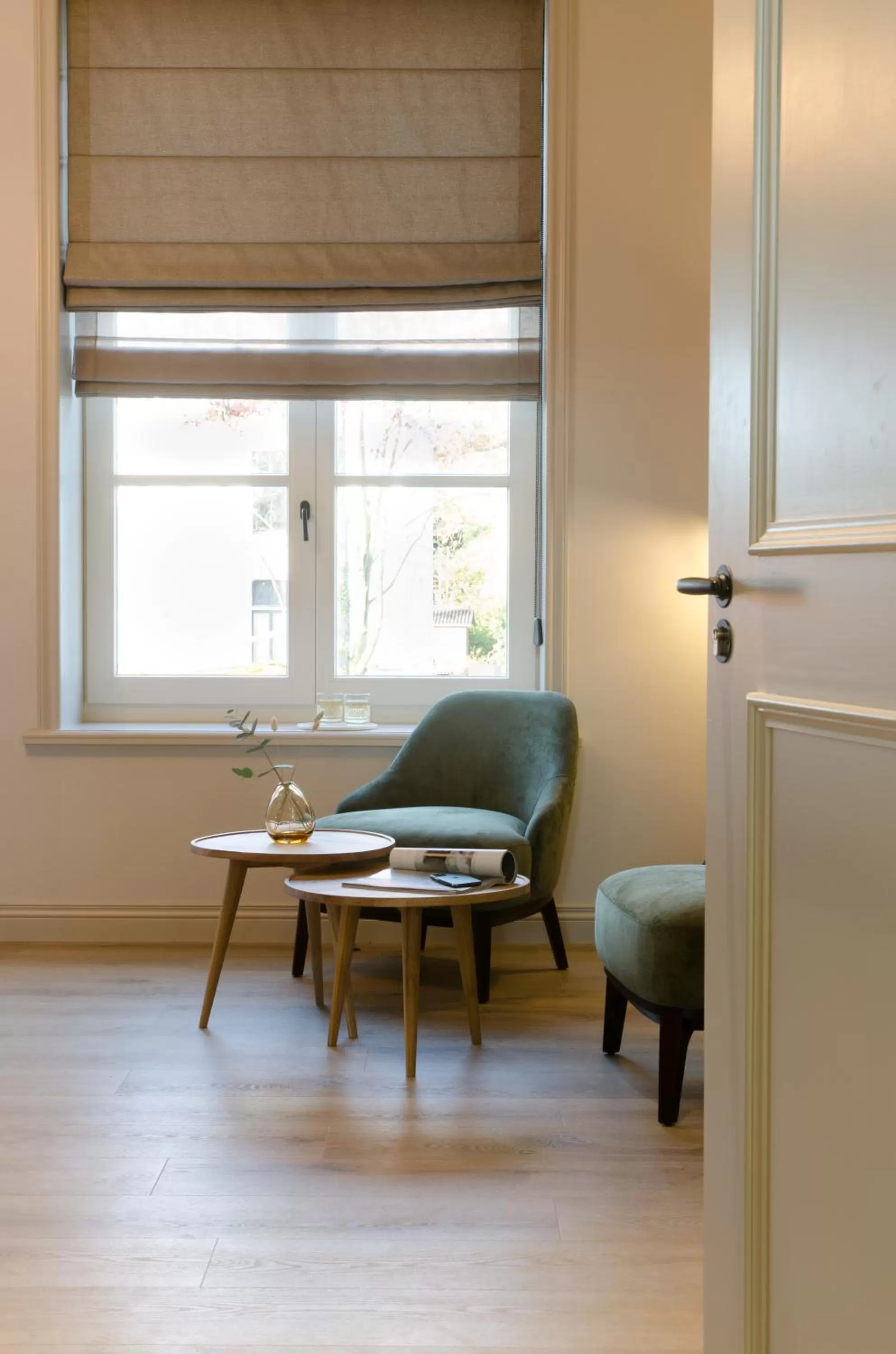 Seating area in Hotel Flora Batava