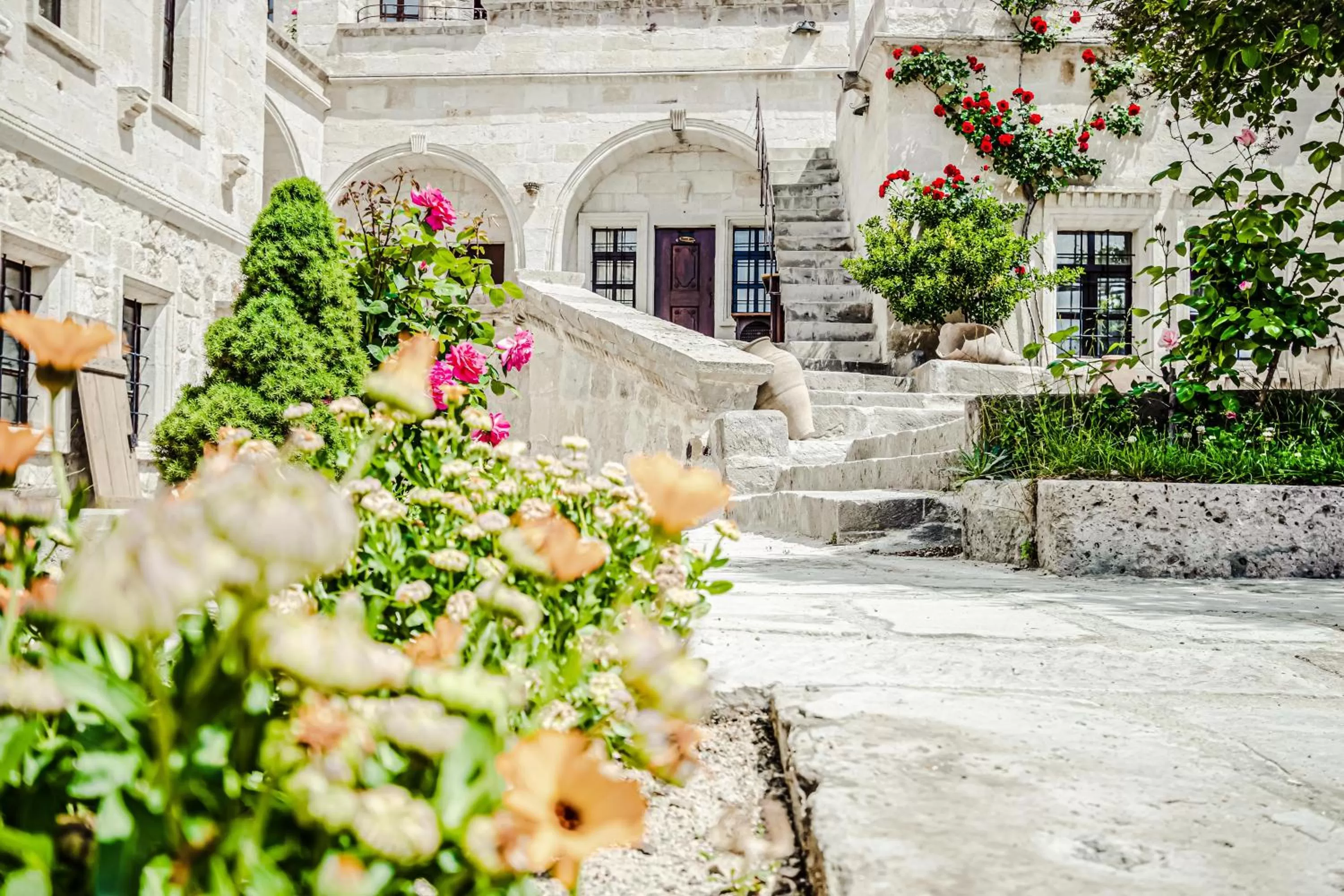 Garden in Kelebek Special Cave Hotel & Spa