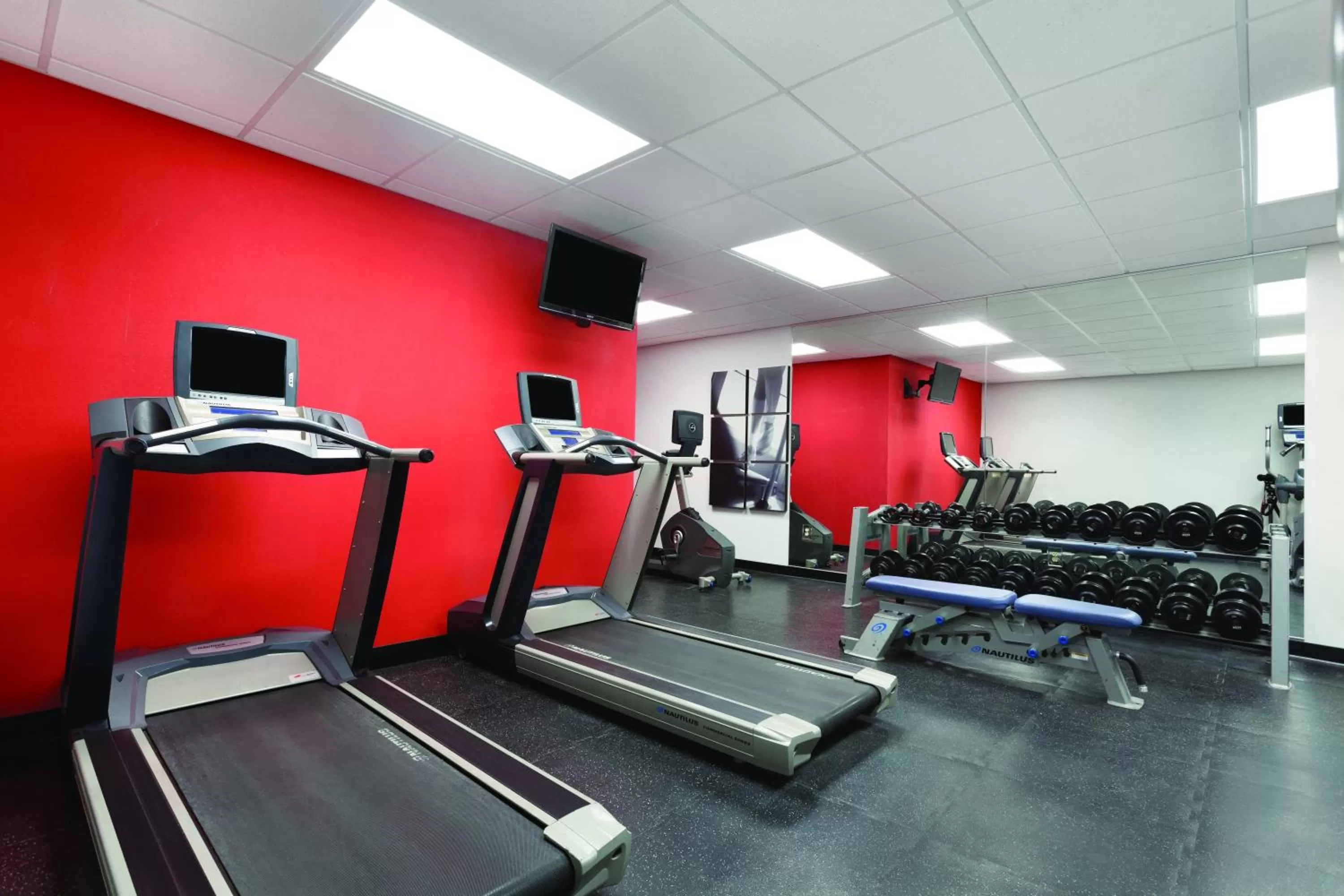 Fitness centre/facilities in Radisson Hotel La Crosse