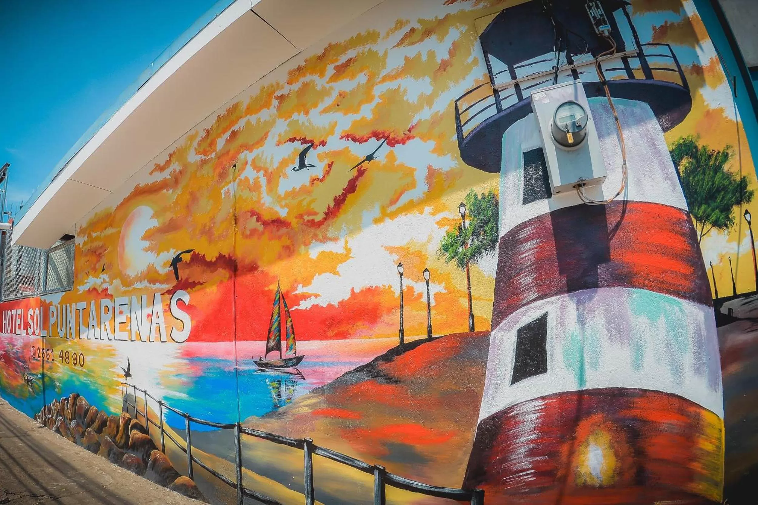 Property building in Hotel Sol Puntarenas