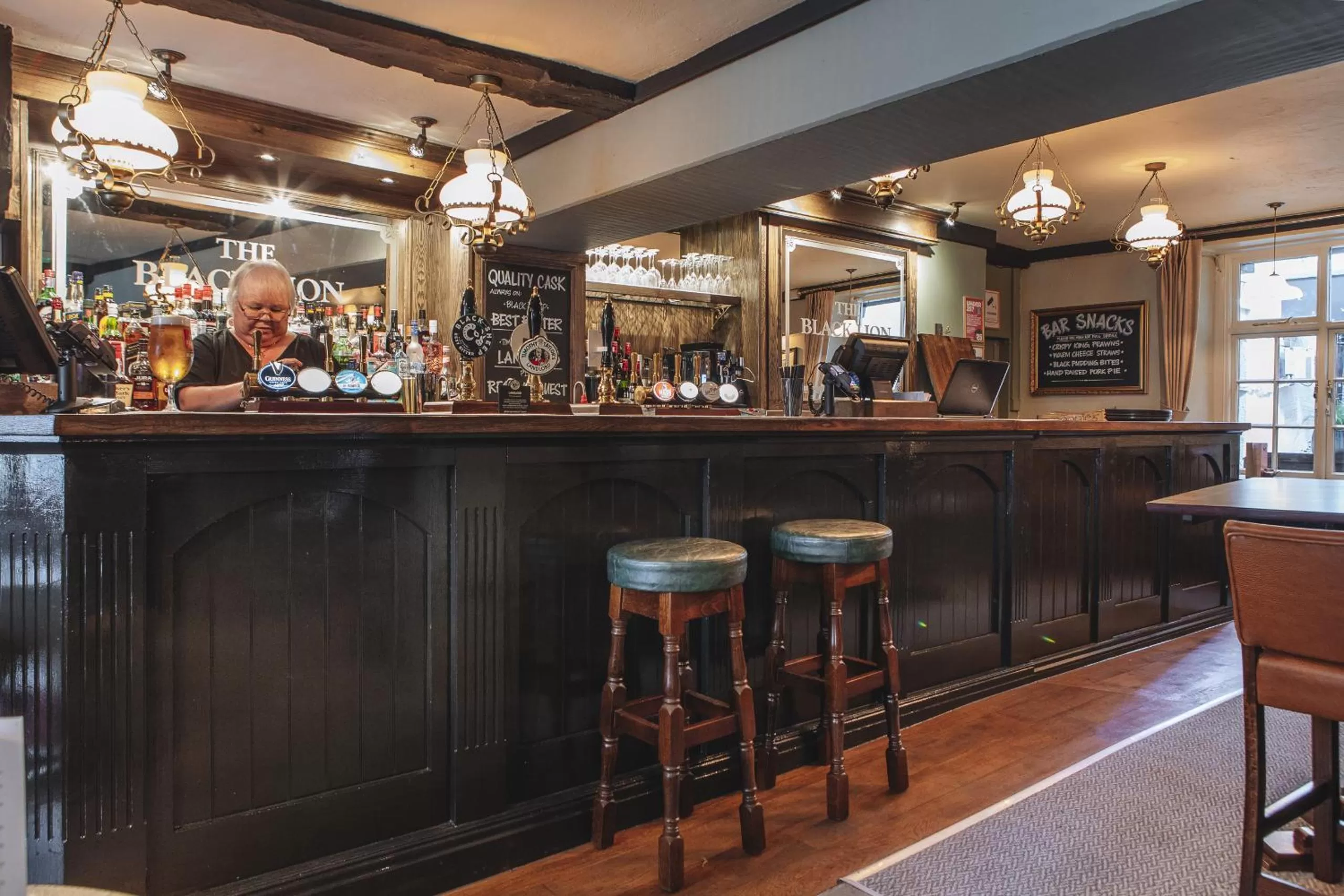 Lounge or bar in Black Lion Hotel Richmond North Yorkshire