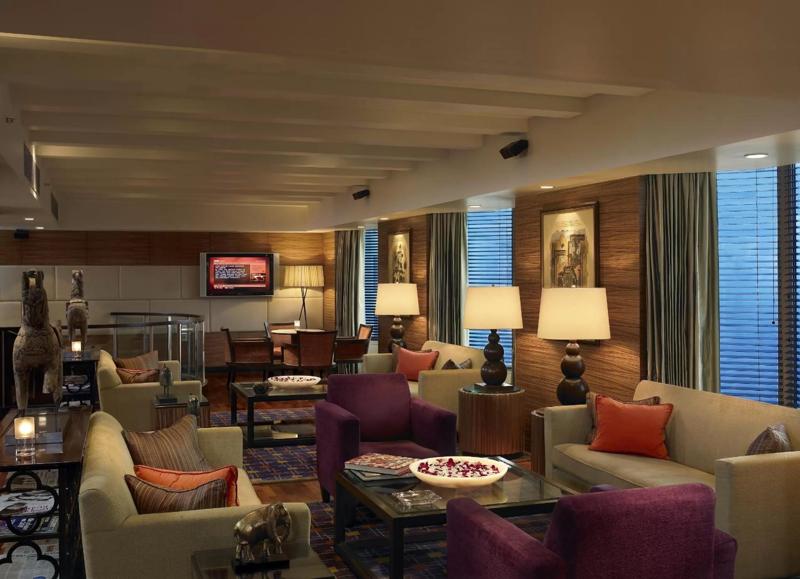 Lobby or reception in The Leela Mumbai