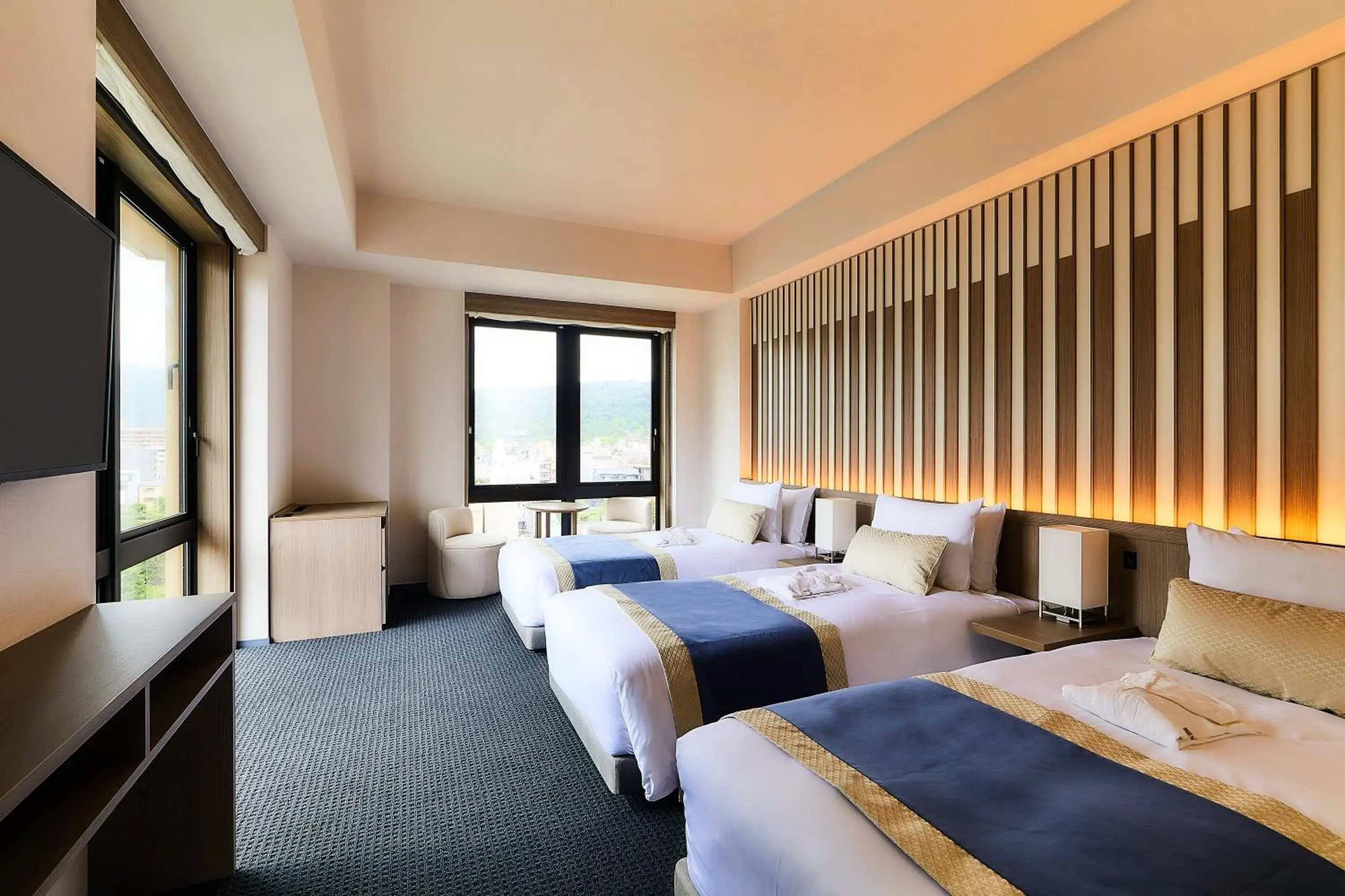 Standard Triple Room - Smoking (E-Cigarets Only) in The Gate Hotel Kyoto Takasegawa by Hulic Standard Triple Room - Smoking (E-Cigarets Only) in The Gate Hotel Kyoto Takasegawa by Hulic