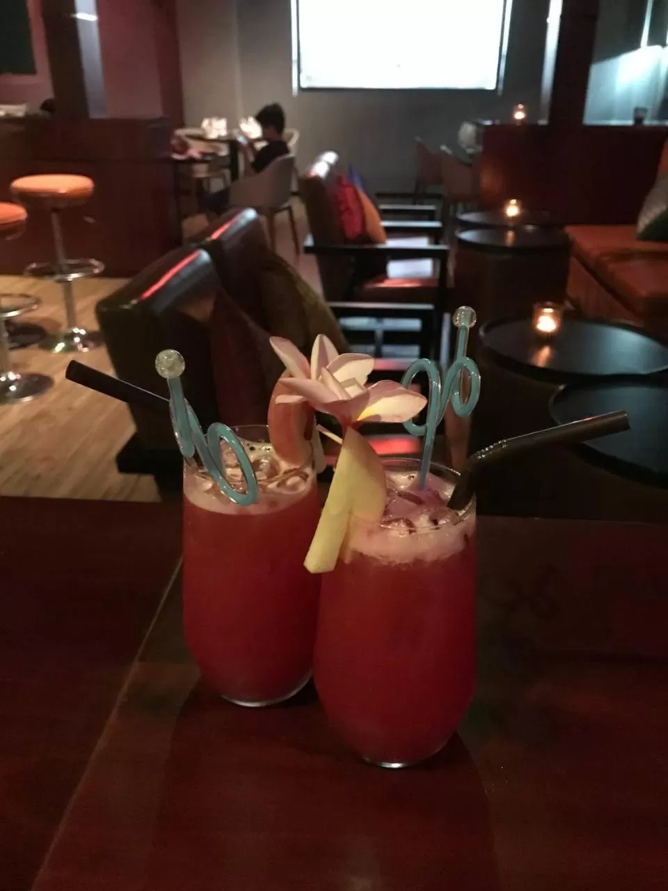 Drinks in V V Hotel Battambang