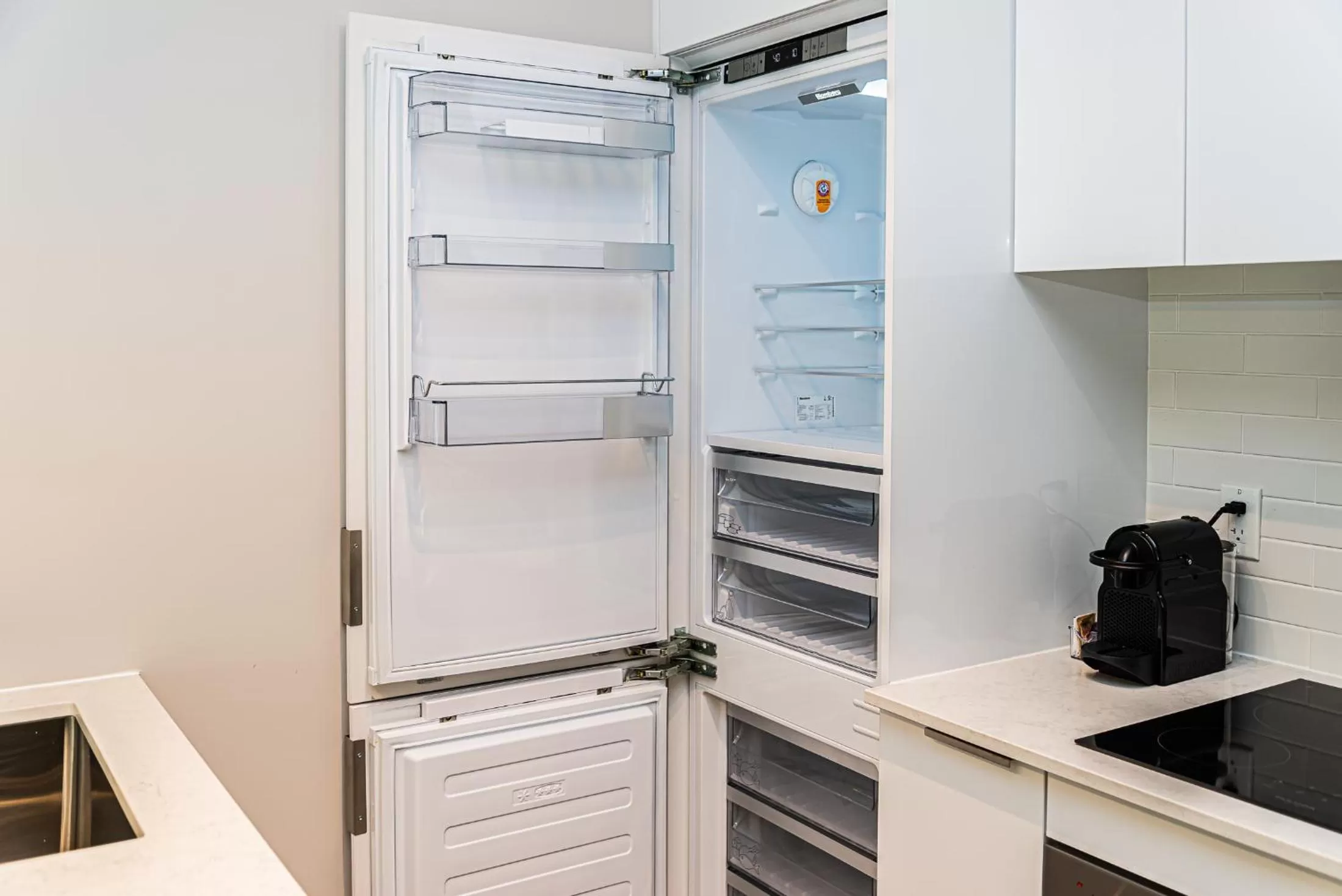 Kitchen or kitchenette in WERFY Luxury Apart-Hotel