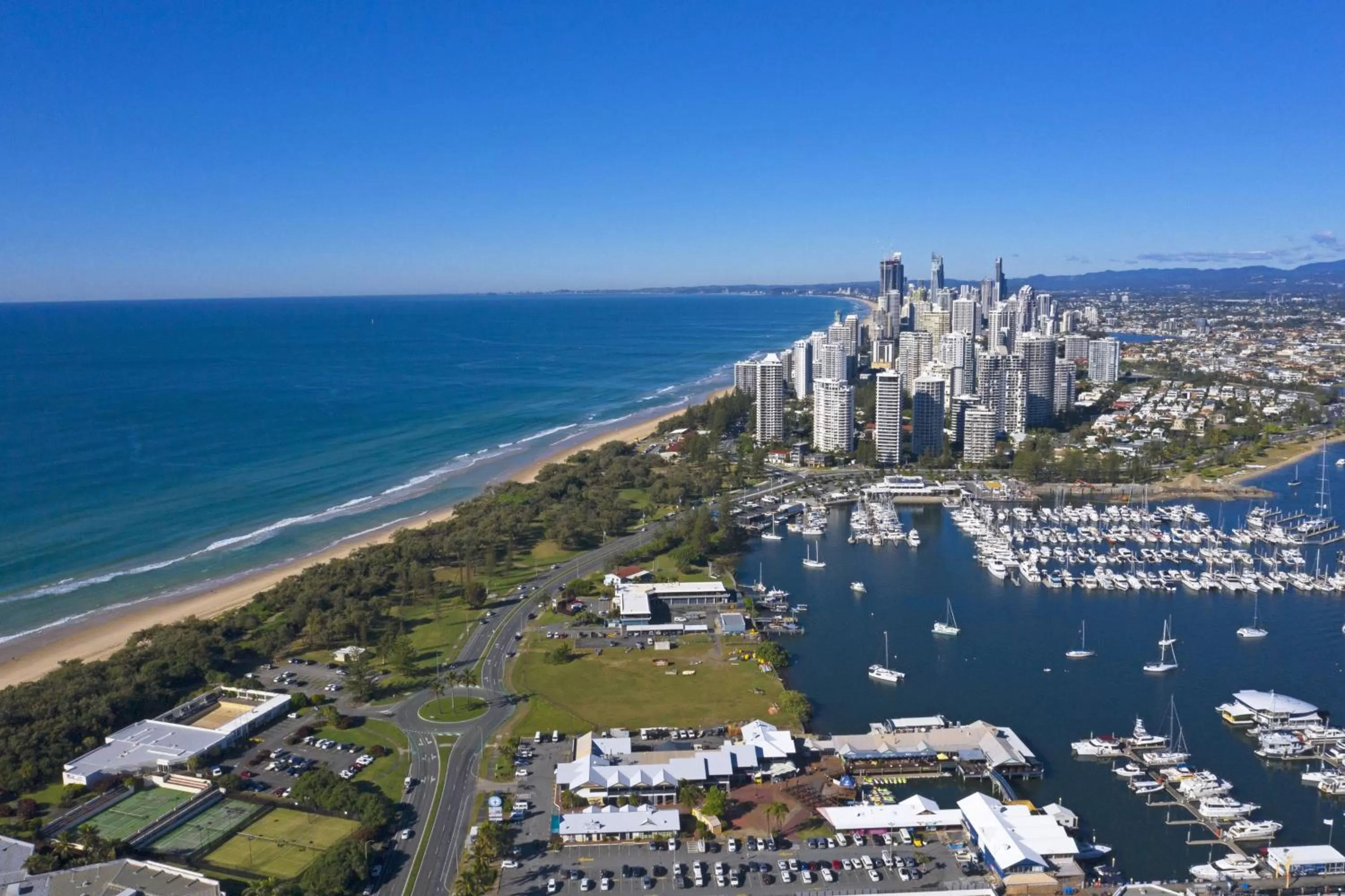 Beach in De Ville Apartments