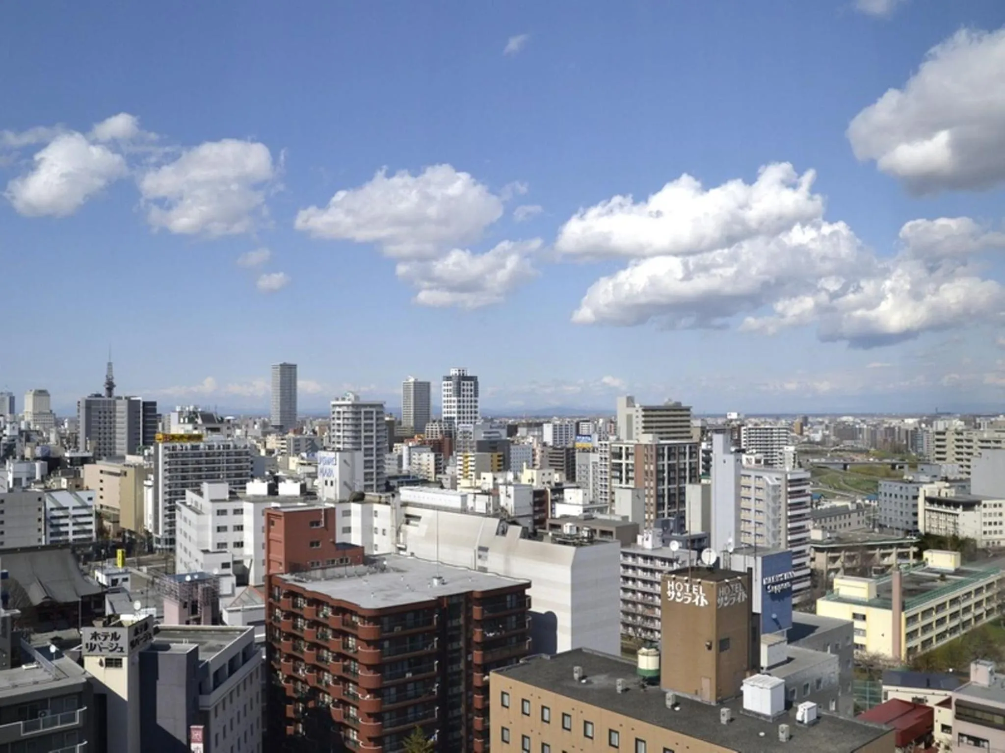 City view in Ibis Styles Sapporo