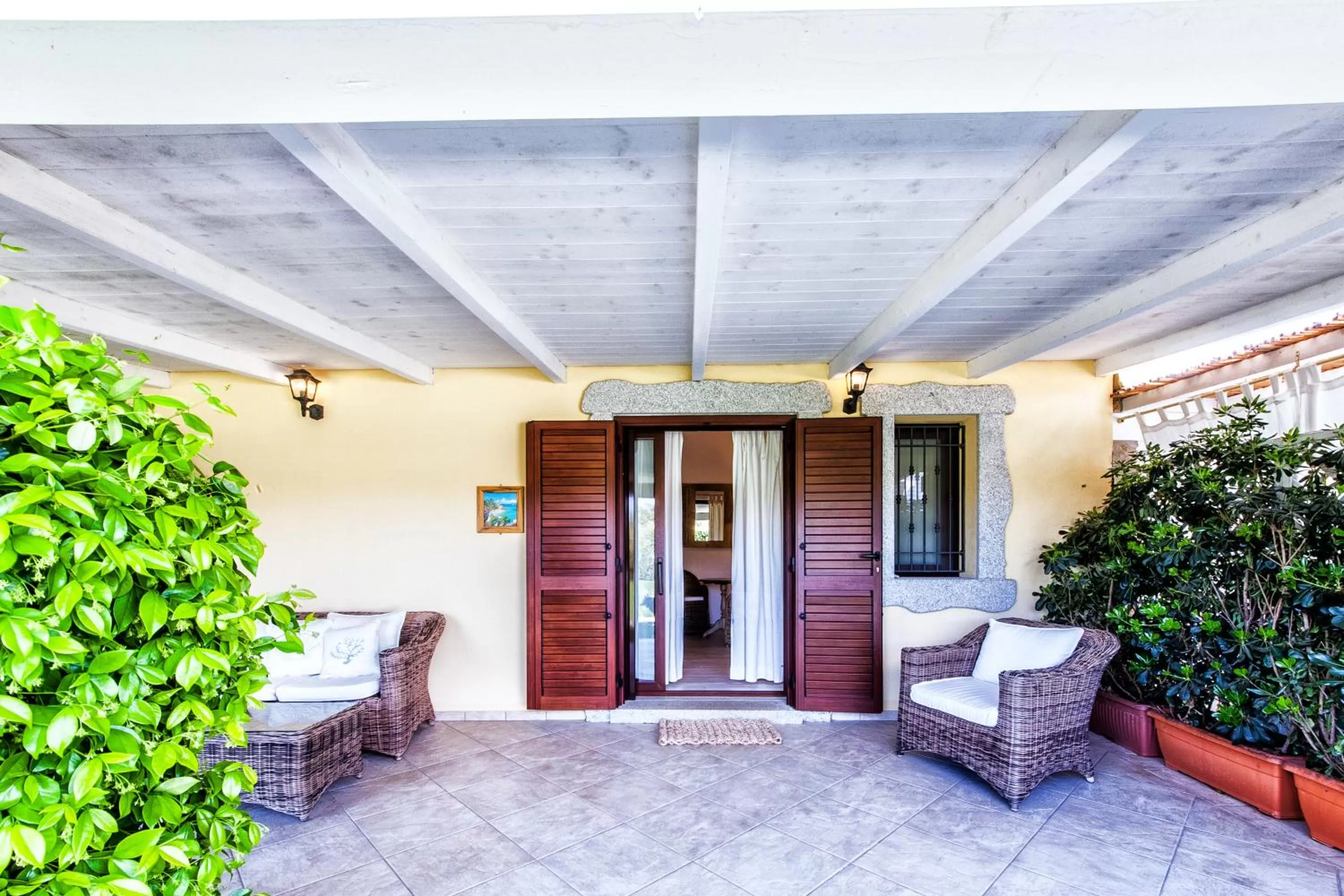 Patio in Cento Ulivi B&B