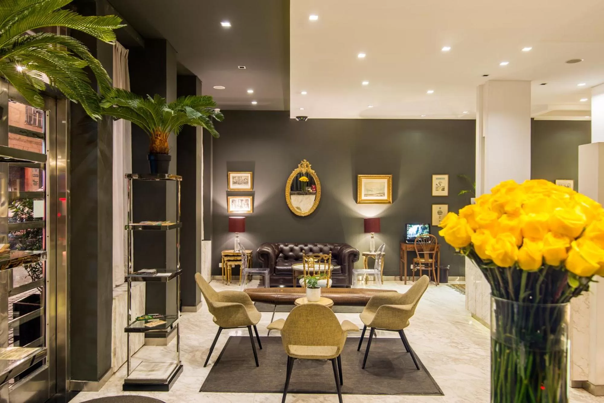 Lobby or reception in Hotel Regina