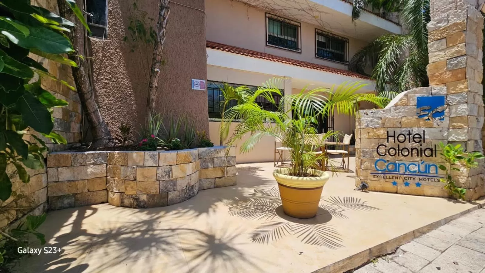 Property building in Hotel Colonial Cancun