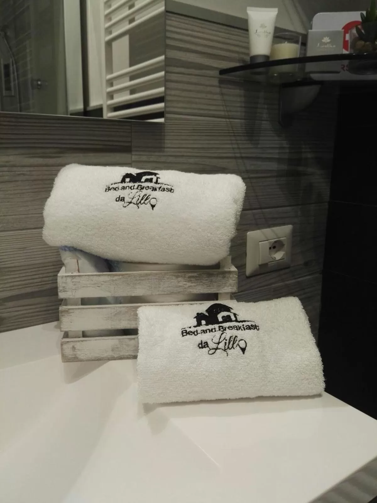 Bathroom in B&B da Lillo