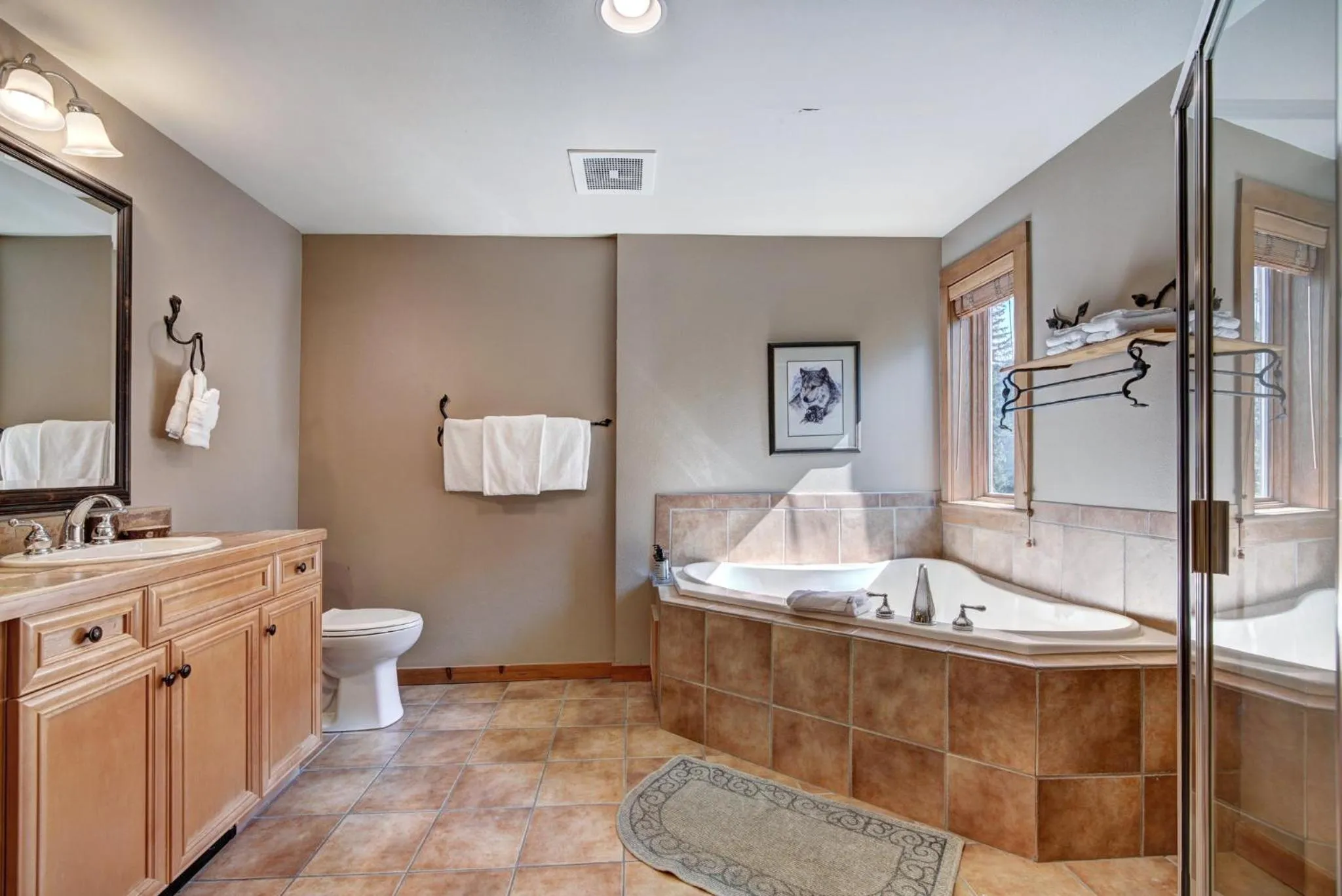 Bathroom in Timbers & Lone Eagle by Keystone Resort