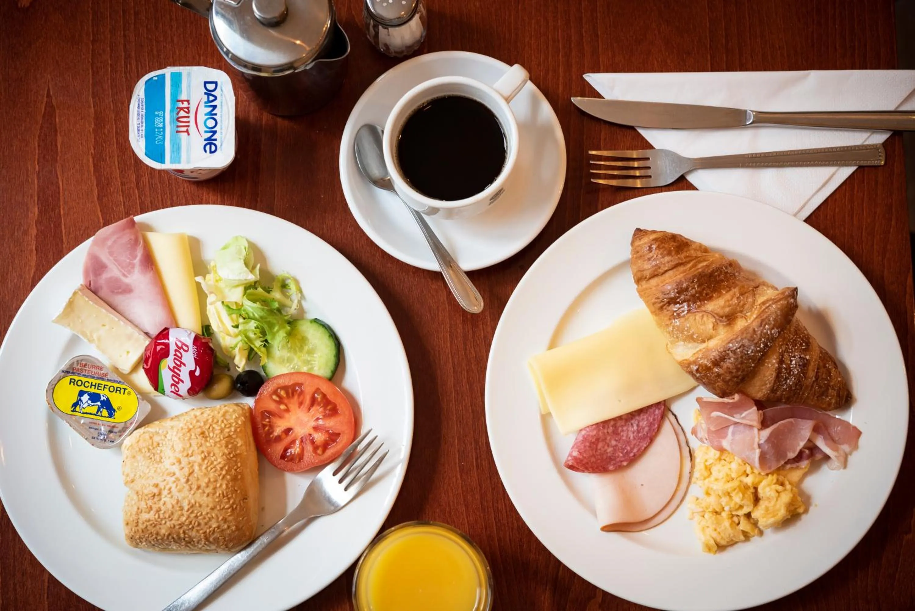 Breakfast in Beverly Hills Hotel