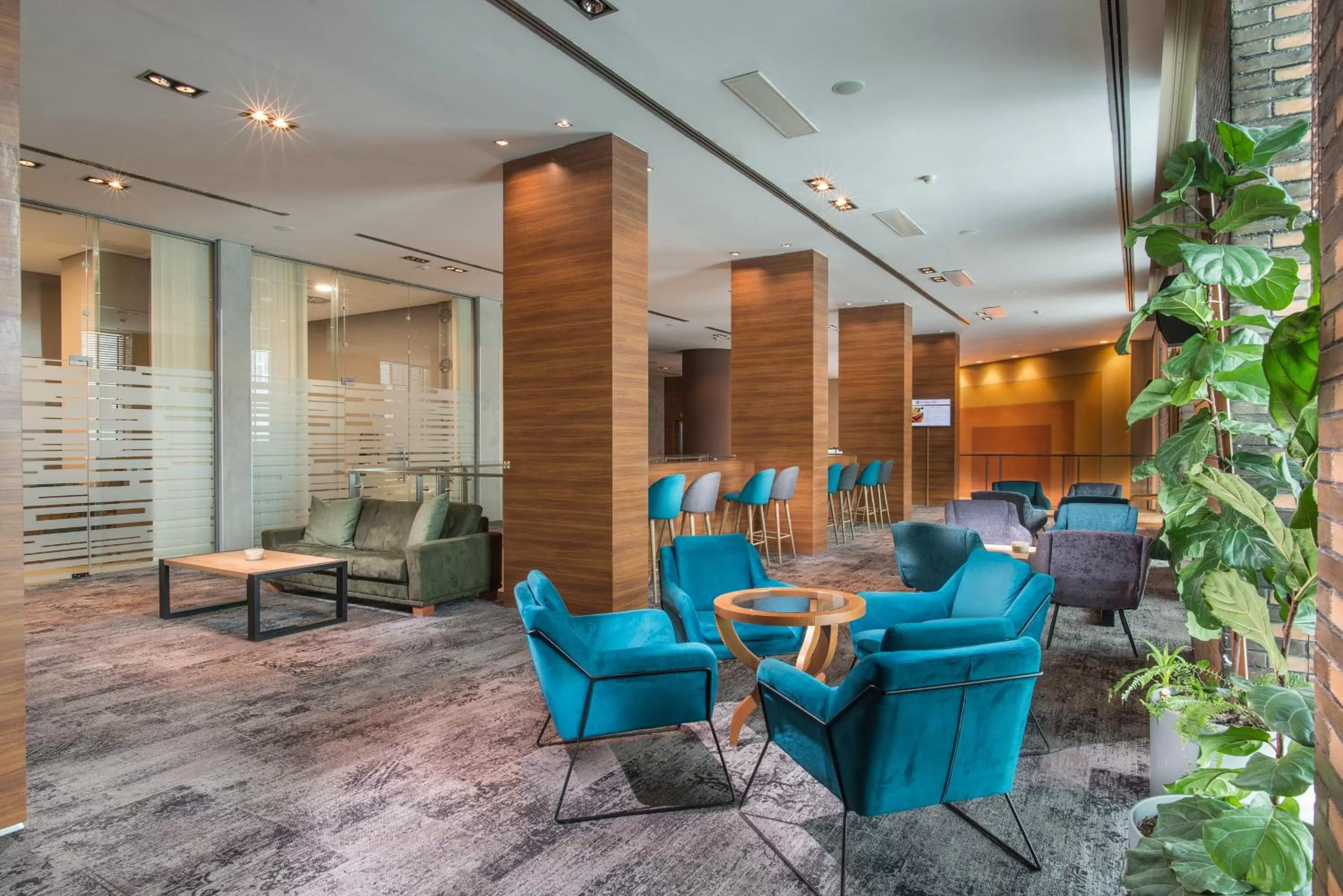 Lounge or bar in Expo Hotel Sofia - Free Airport Shuttle