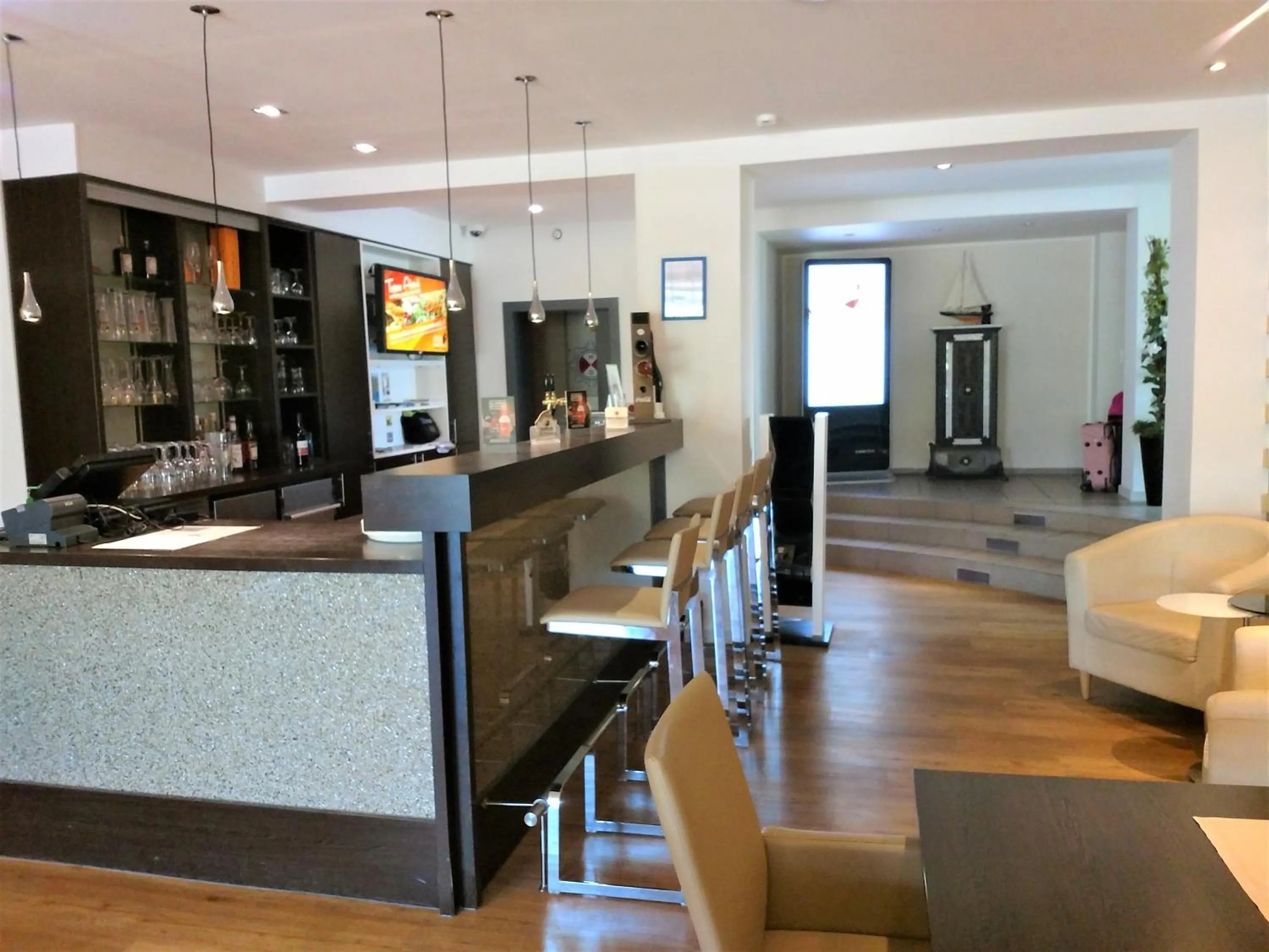 Lounge or bar in Strandhotel Achtert Diek