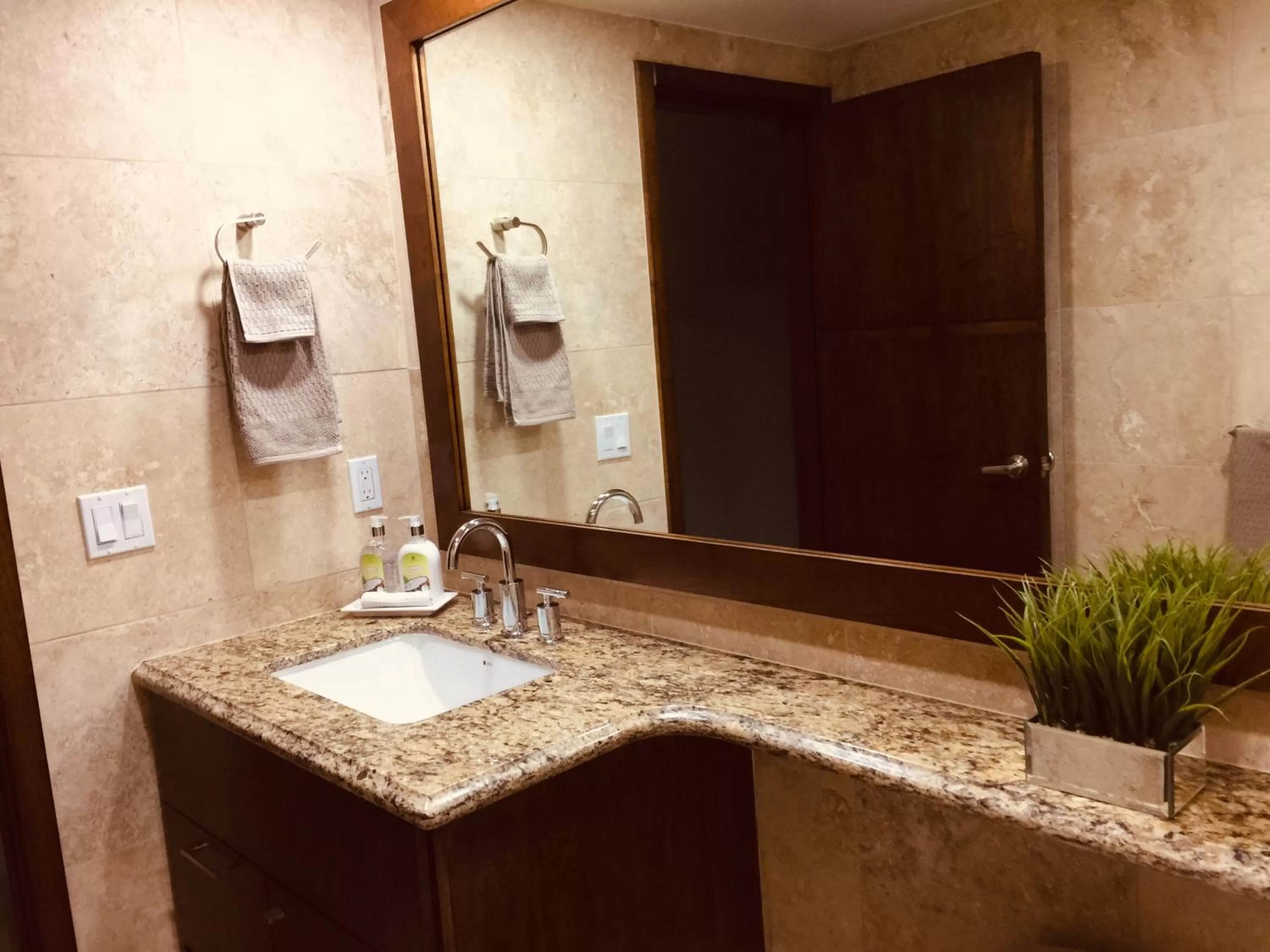 Bathroom in Fabulous Ocean View Condo with Walking Distance to the Beach!